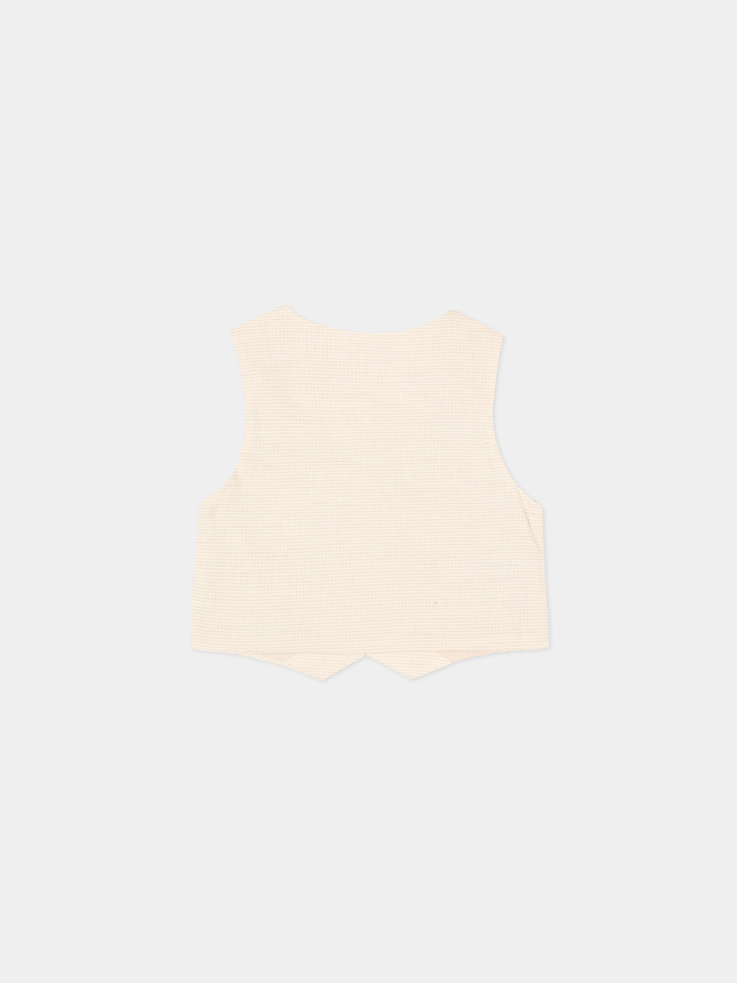 Panciotto beige per neonato,Mayoral,1312 016