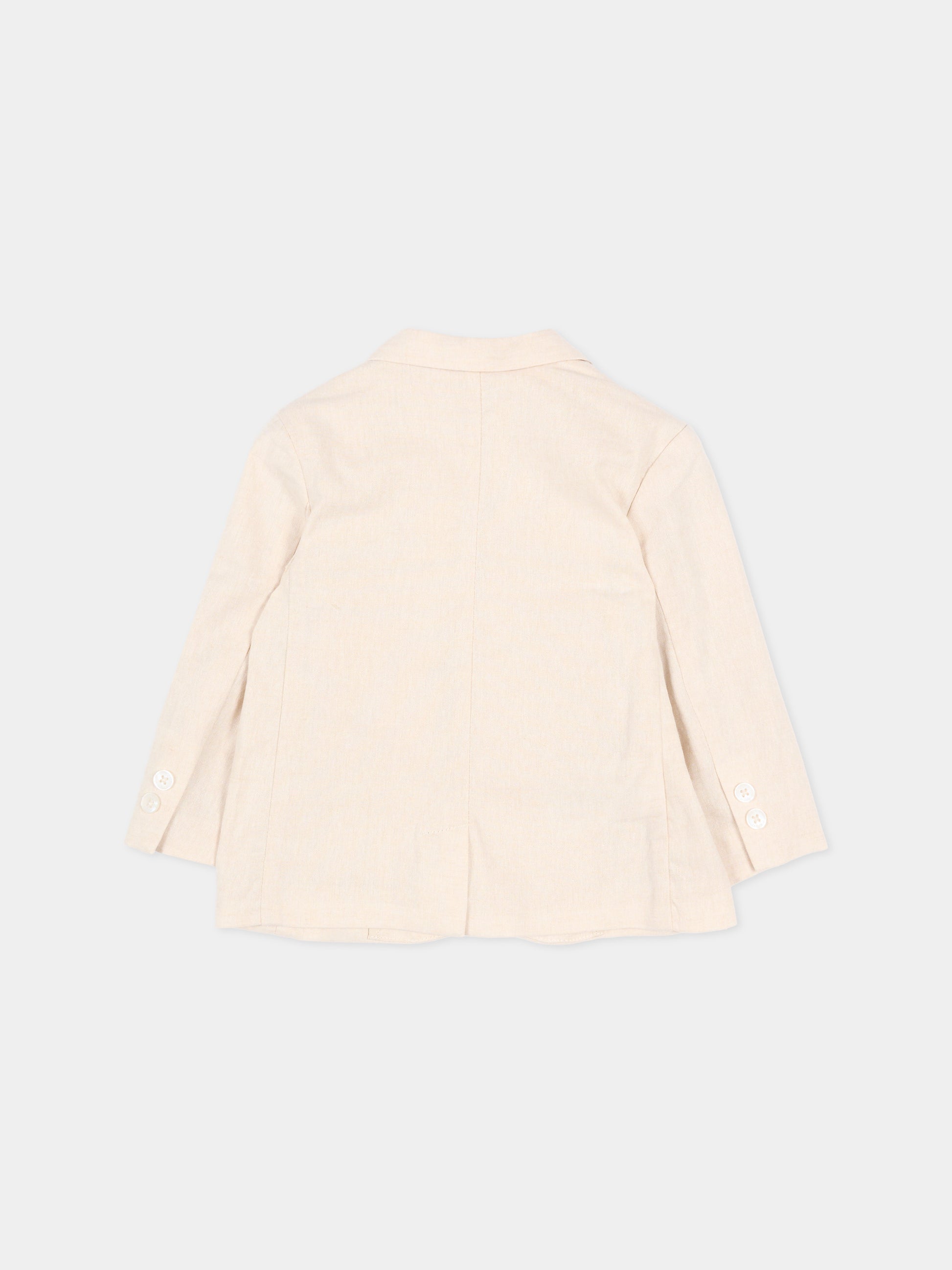 Giacca beige per neonato,Mayoral,1404 027