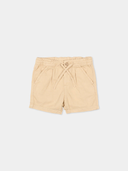 Shorts beige per neonato,Mayoral,1220 073