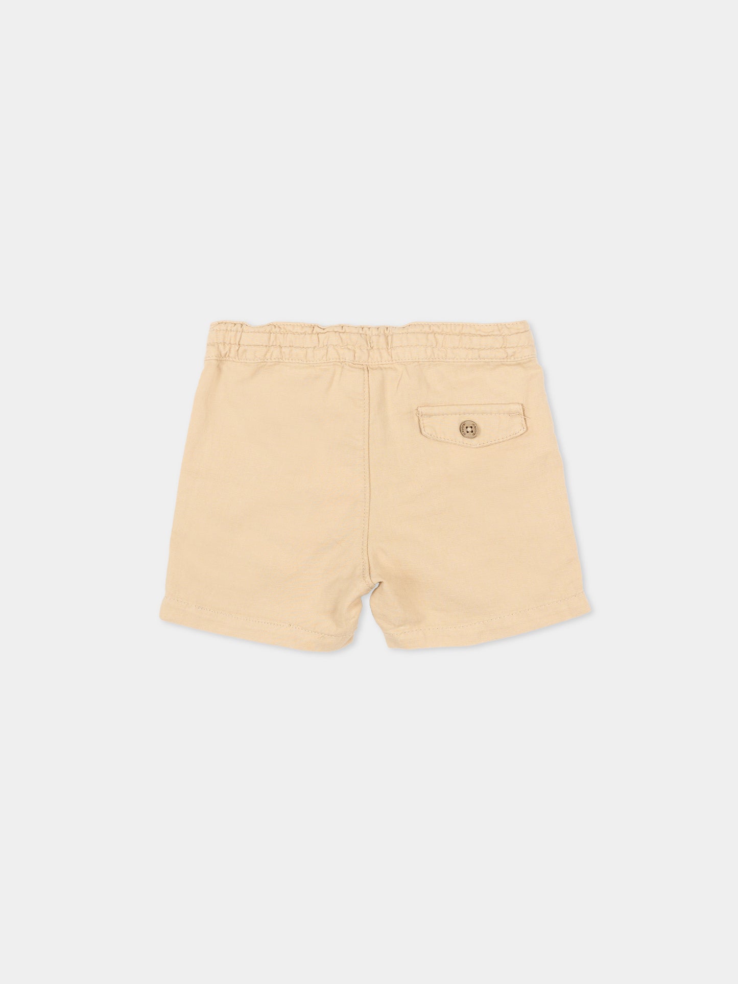 Shorts beige per neonato,Mayoral,1220 073