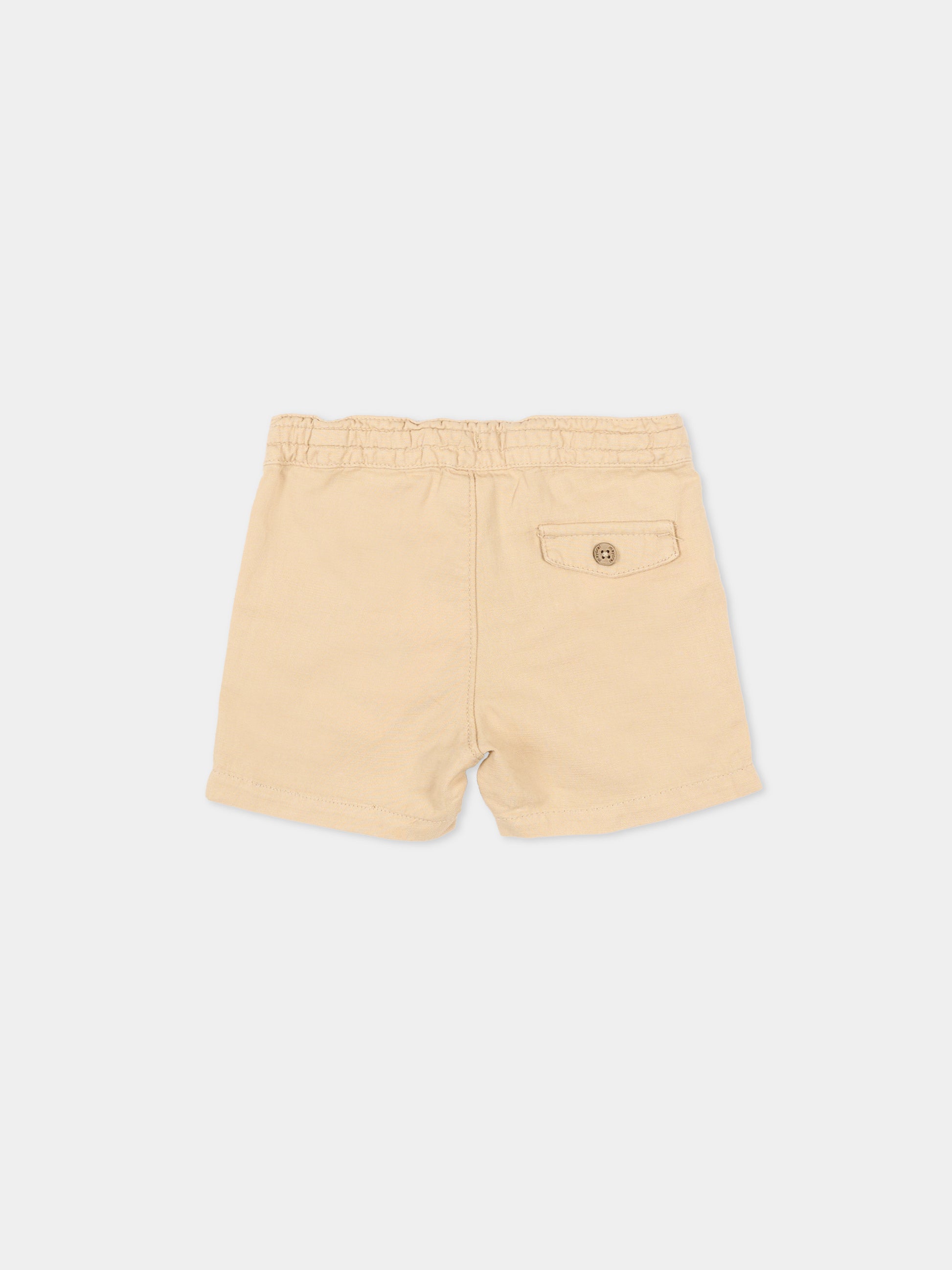 Shorts beige per neonato,Mayoral,1220 073