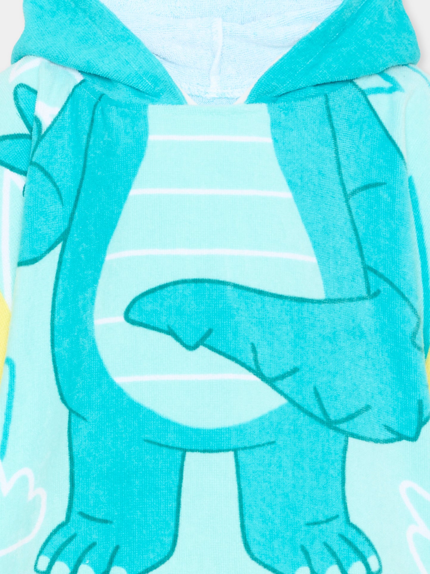 Accappatoio verde per neonato dinosauro,Mayoral,10164 096