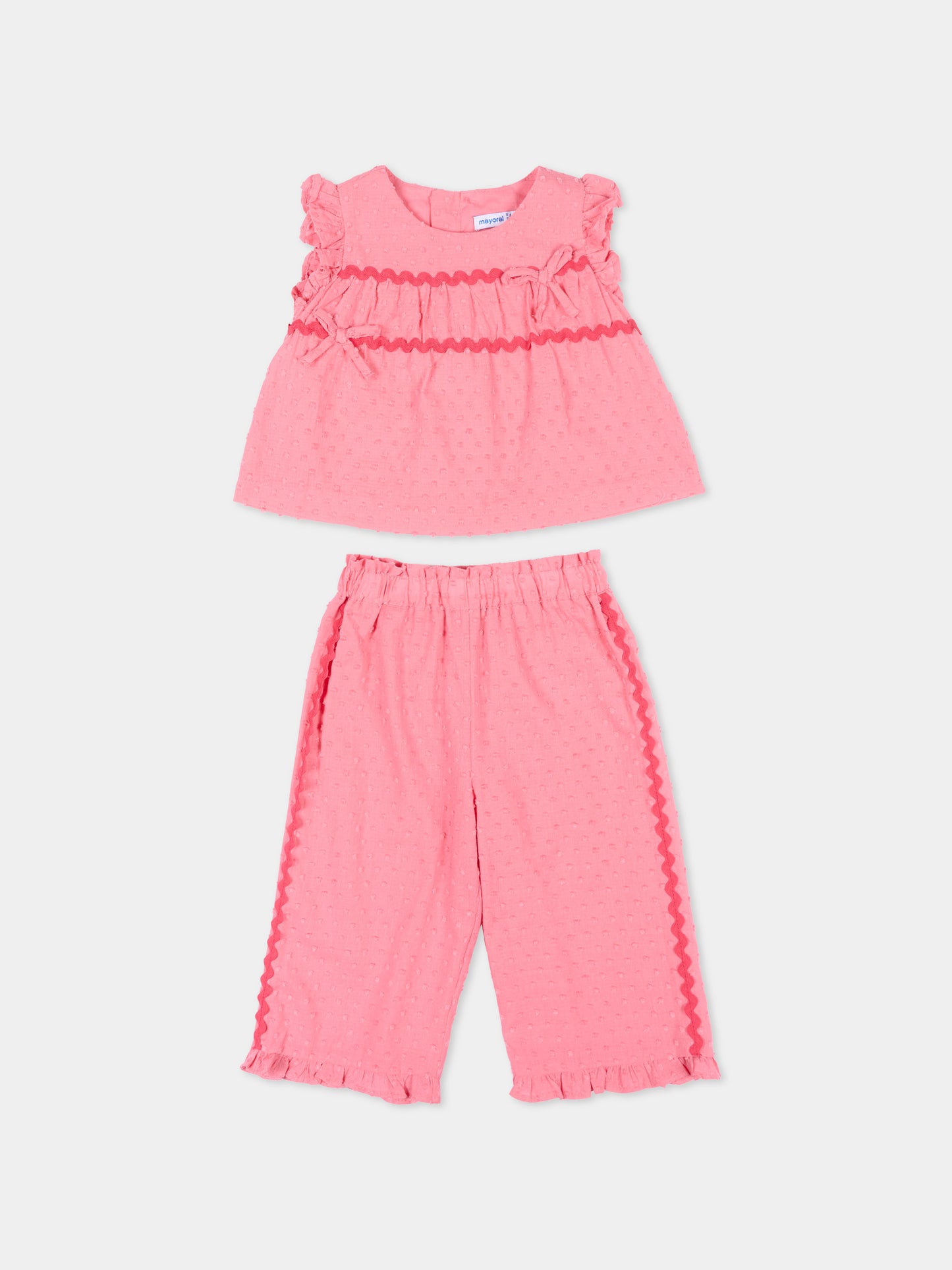 Completo sportivo rosa per neonata,Mayoral,1514 010