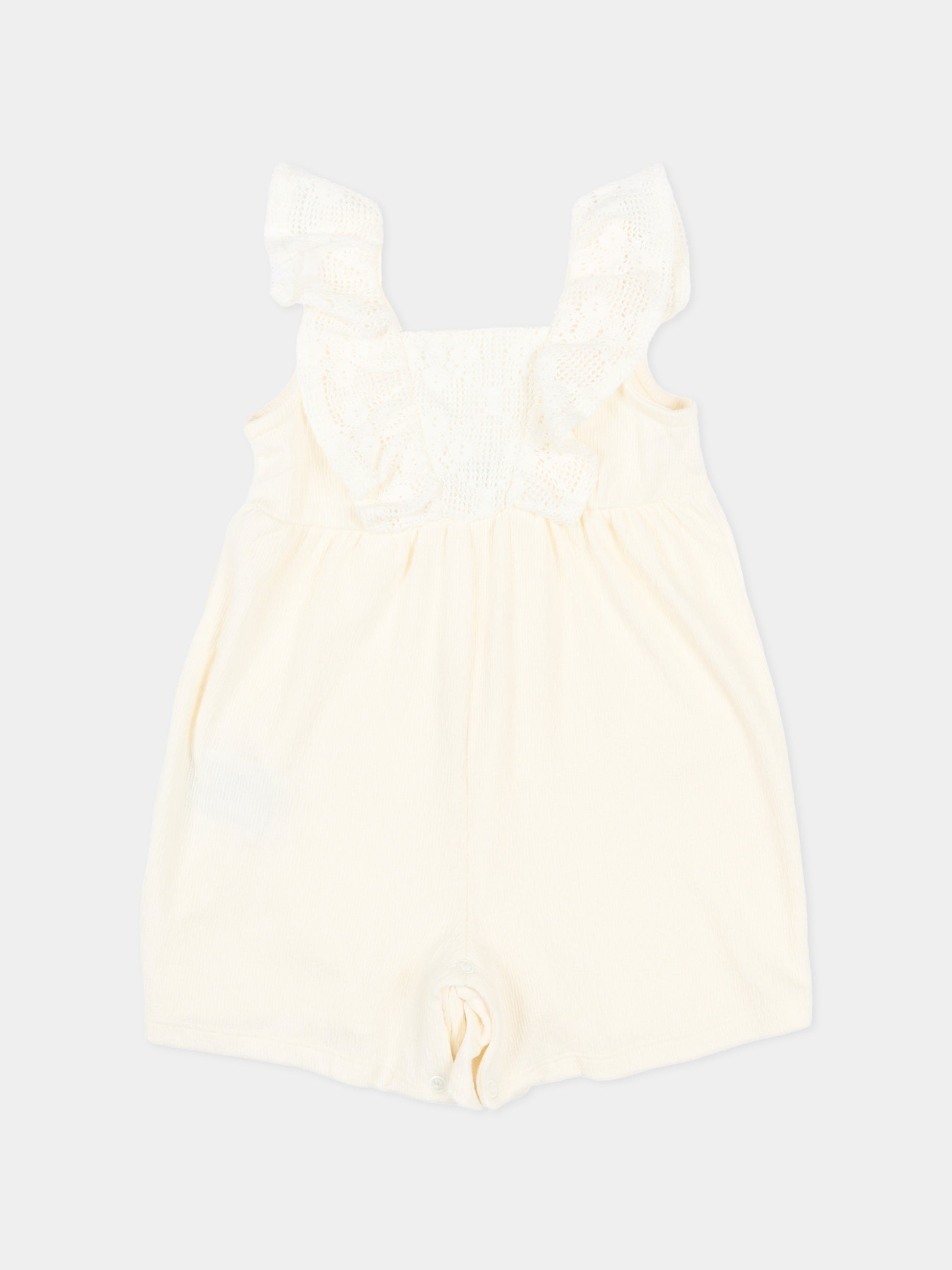 Pagliaccetto avorio per neonata,Mayoral,1827 026