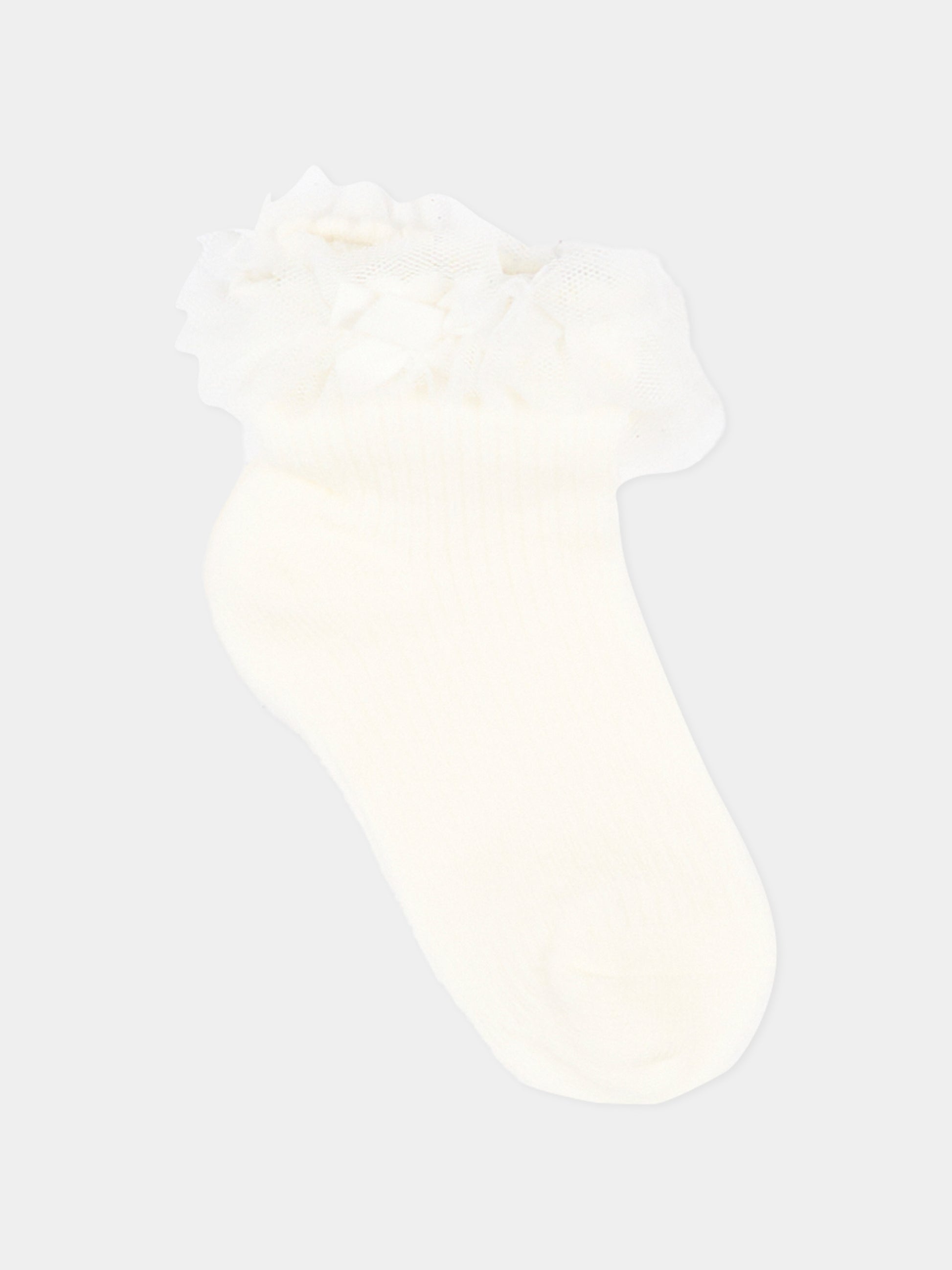 Calzino rosa per neonata traforato,Mayoral,10140 038