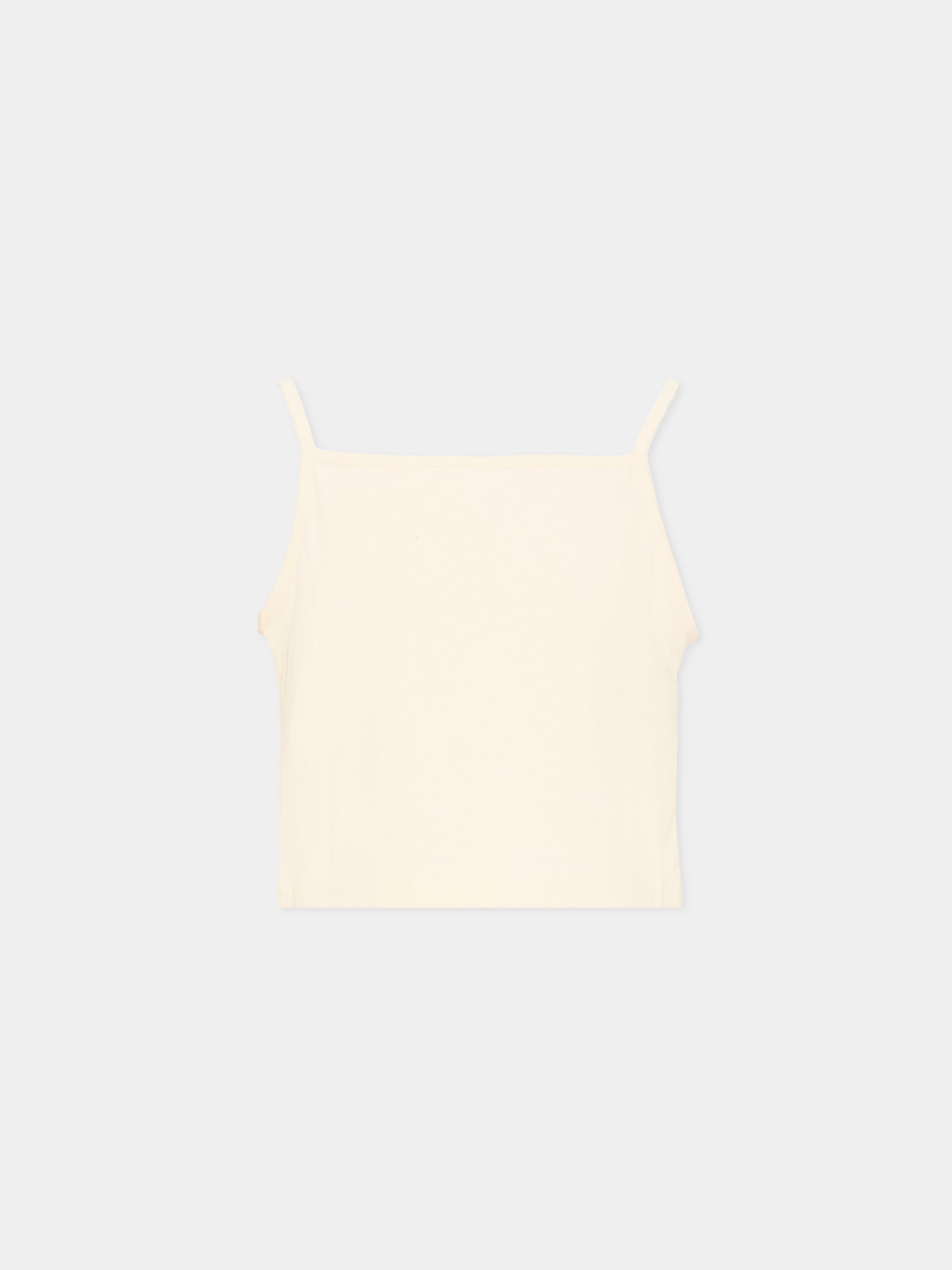 Top avorio in rete per bambina,Mayoral,3015 088