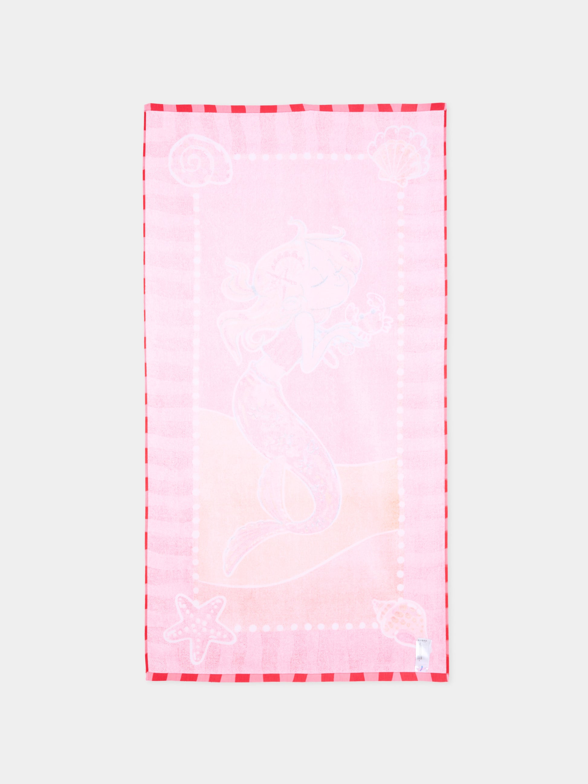Telo mare rosa per bambina con sirena,Mayoral,10225 052