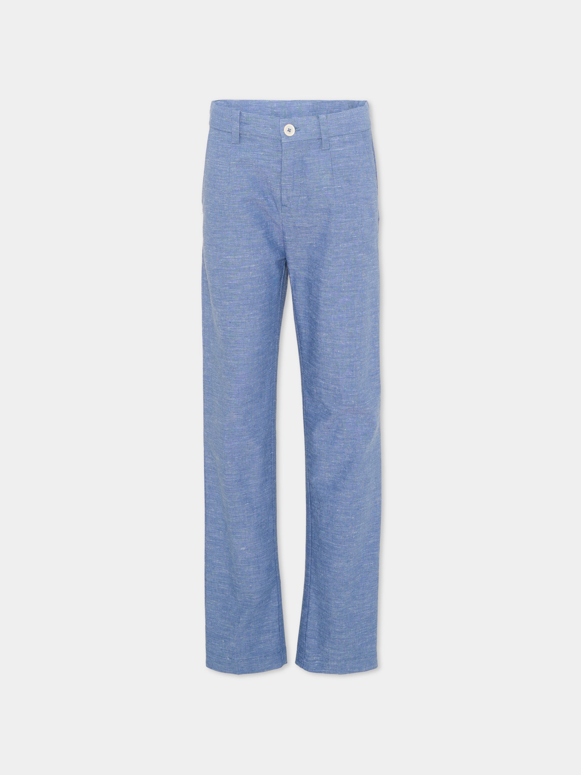 Pantaloni eleganti azzurri per bambino,Mayoral,3574 065