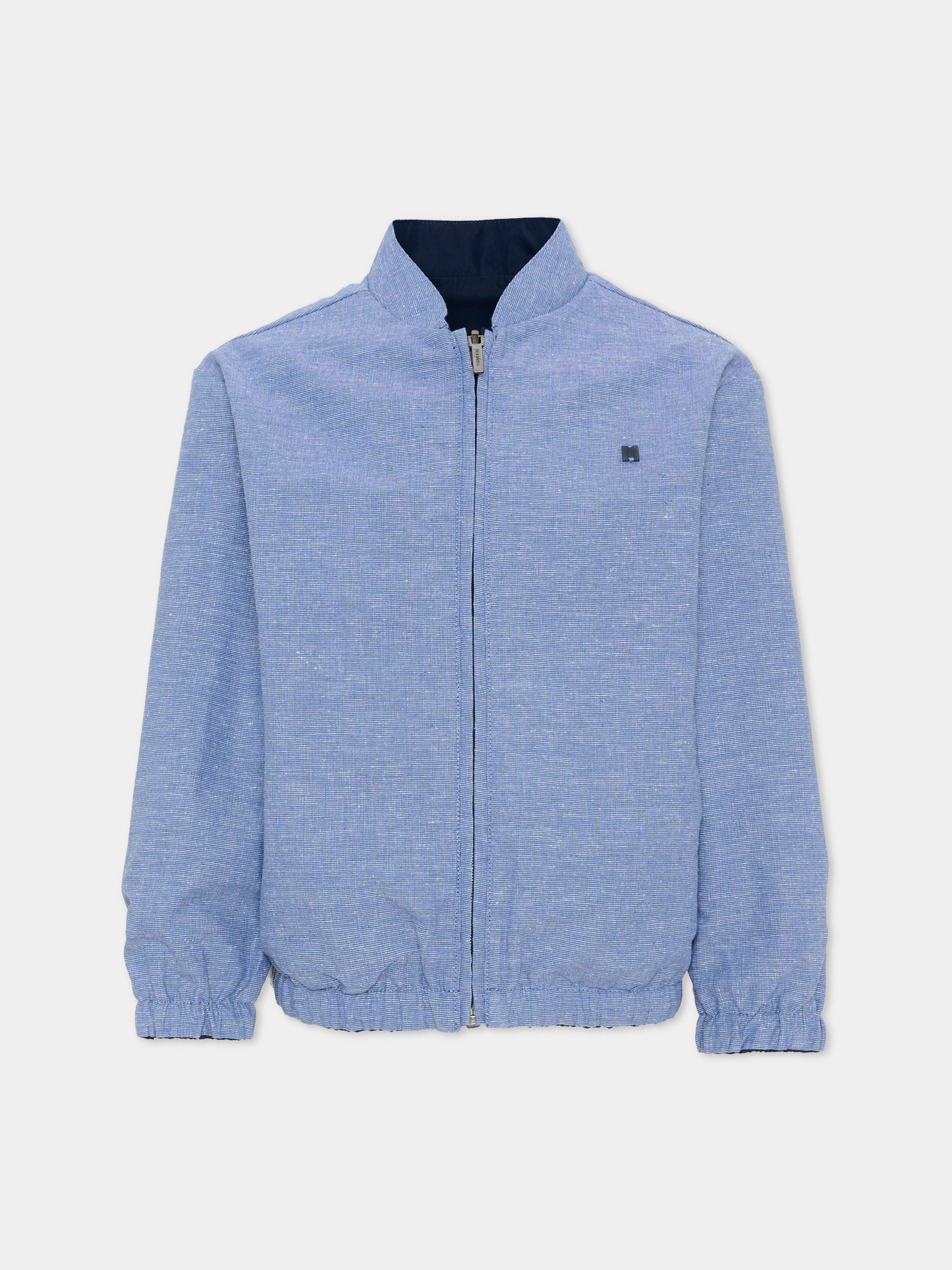 Bomber azzurro reversibile per bambino,Mayoral,3444 048