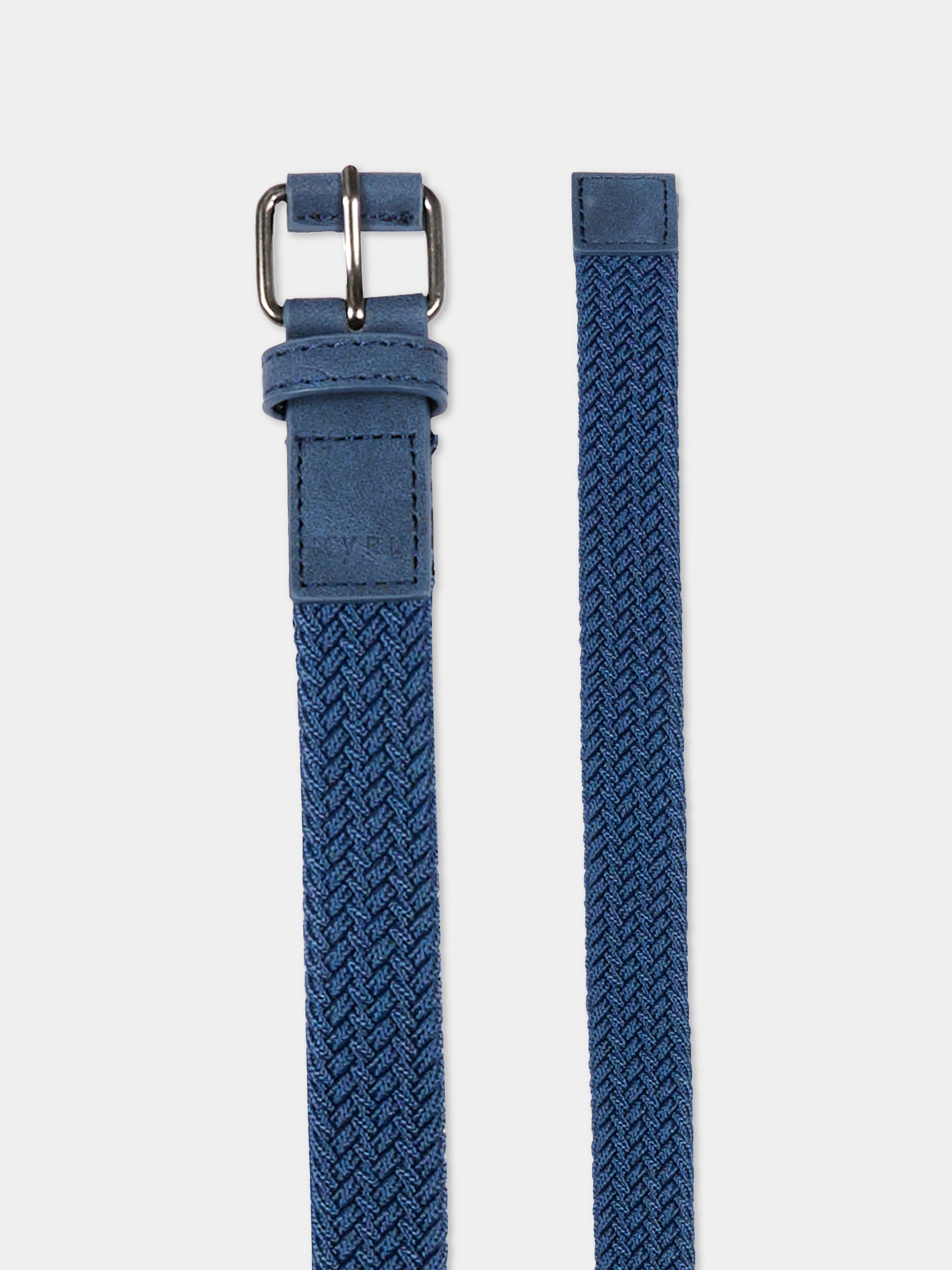 Cintura azzurra per bambino intrecciata,Mayoral,10202 027