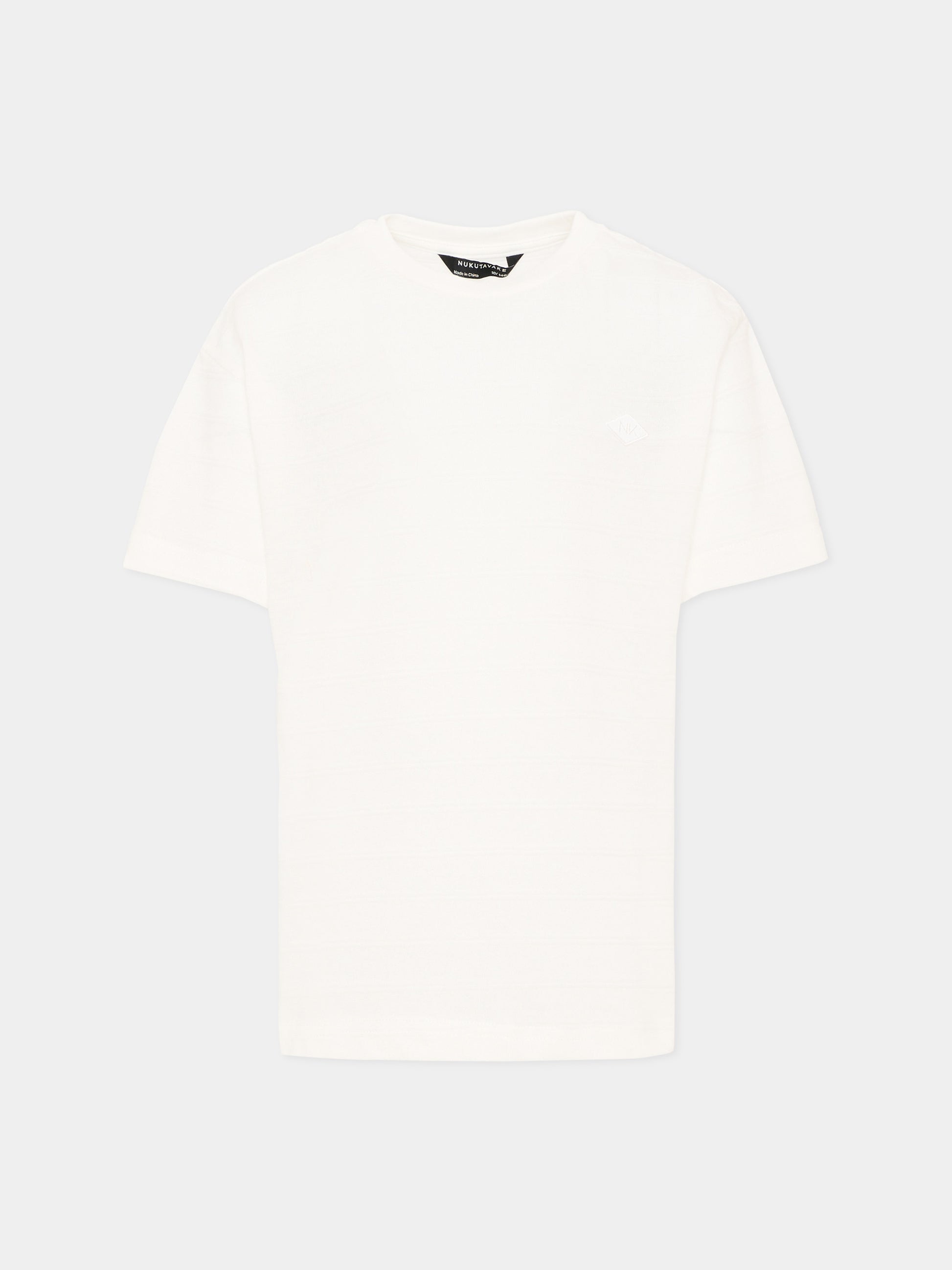 T-Shirt avorio per bambino a righe,Mayoral,6029 010