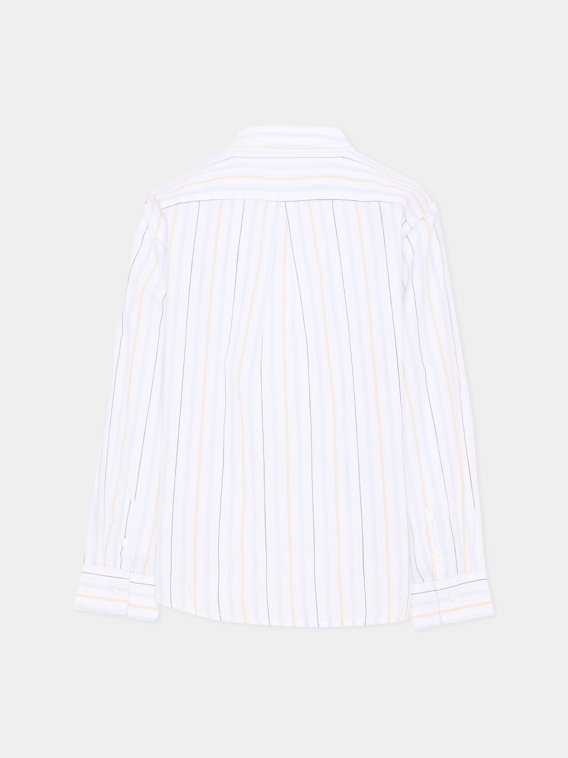 Camicia celeste a righe per bambino,Mayoral,6176 013