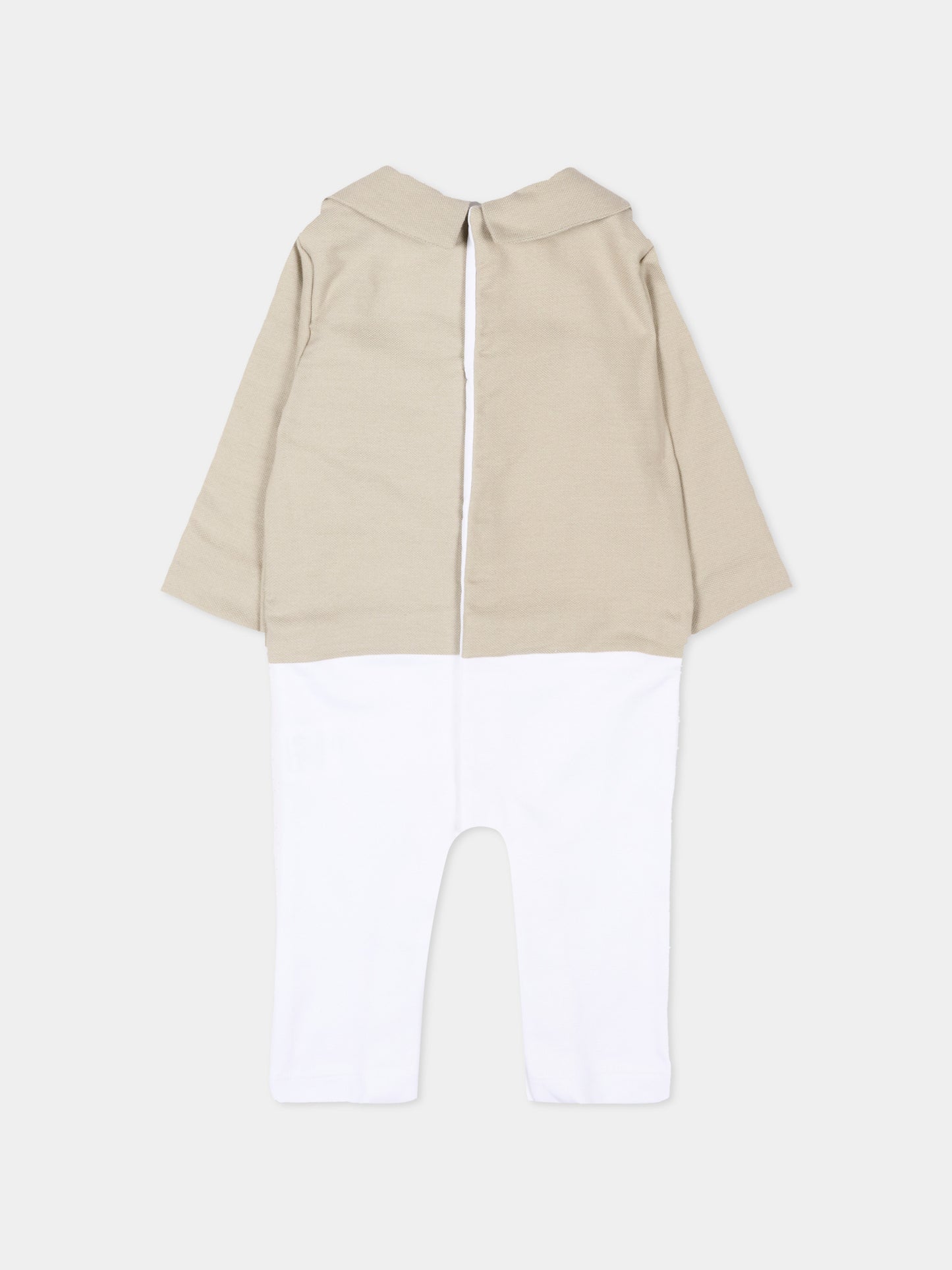 Completo elegante beige per neonato,Patachou,PAP MC4233395 061