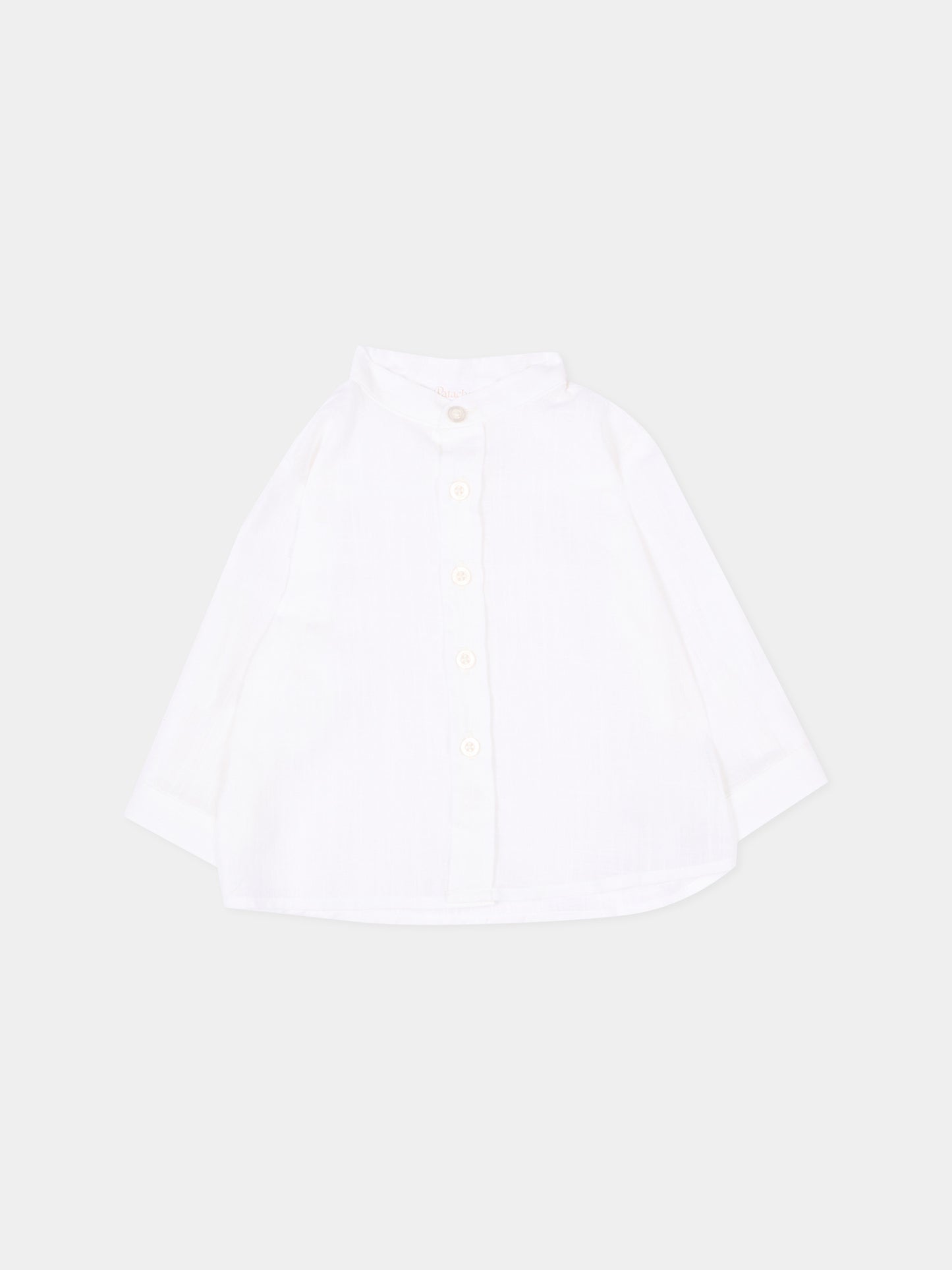 Camicia bianca per neonato,Patachou,PAP CM4233387 000