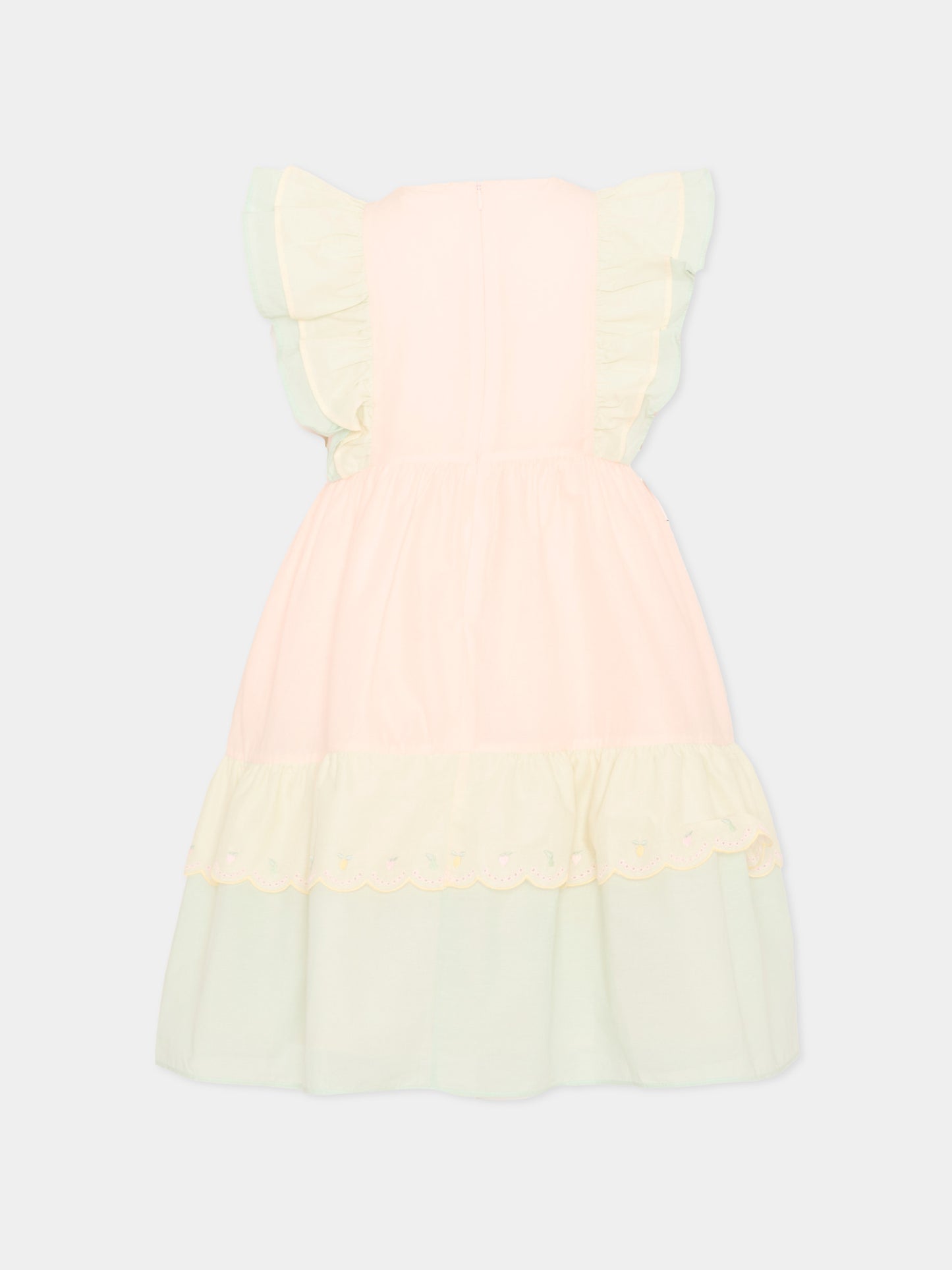 Abito elegante multicolor per bambina,Patachou,PAP VET4233220 026