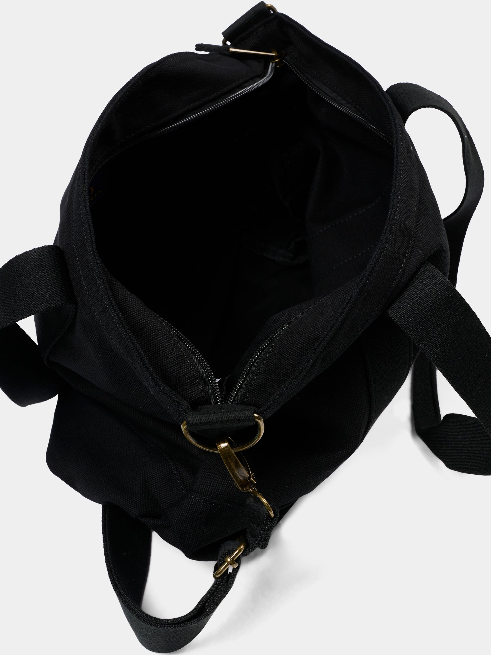 Borsa casual nera per bambina con logo,Ralph Lauren Kids,9AR023 GAZ