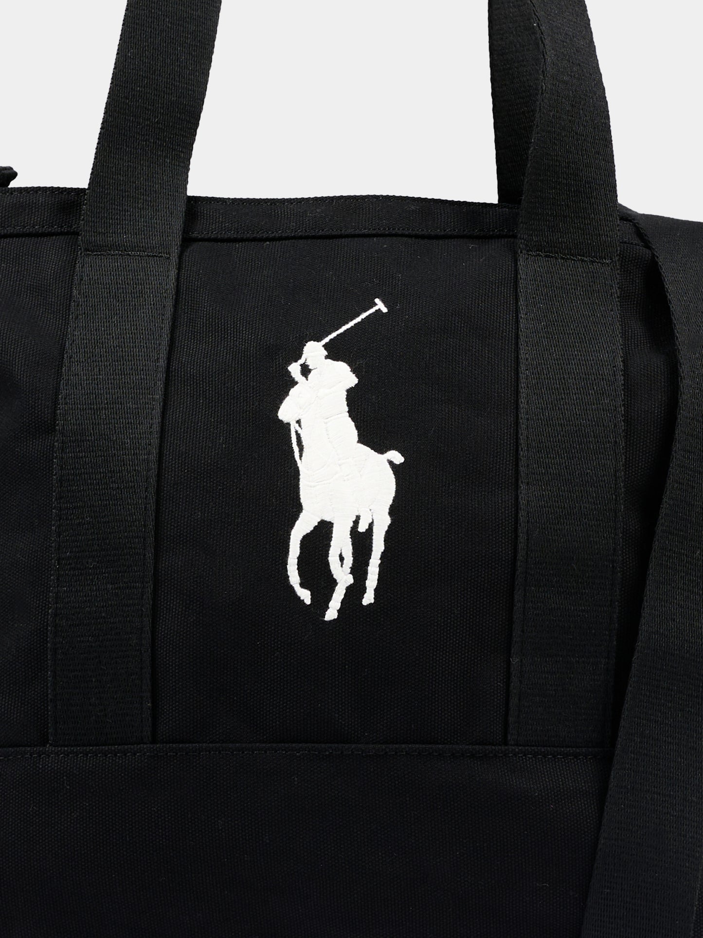 Borsa casual nera per bambina con logo,Ralph Lauren Kids,9AR023 GAZ