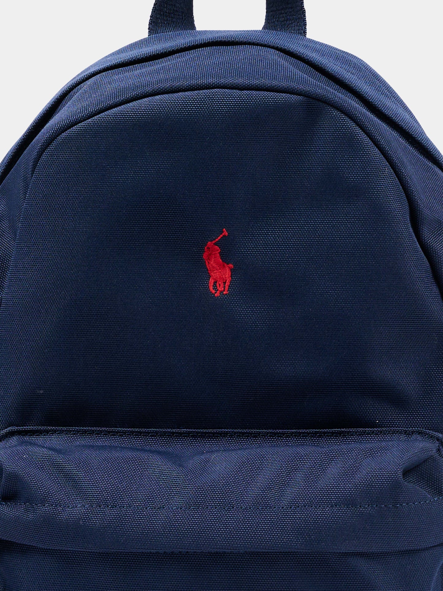 Zaino blu per bambini con logo,Ralph Lauren Kids,9AR187 BCV