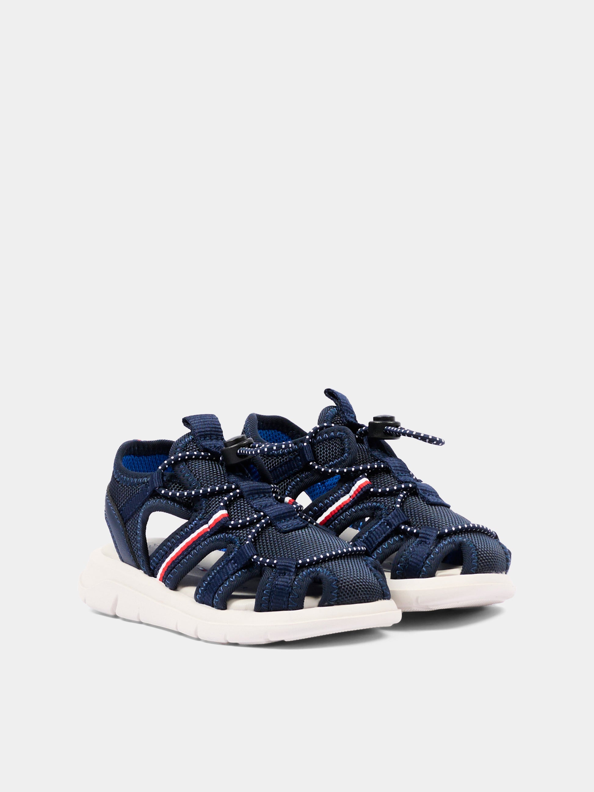 Sandali blu per bambino con Tommy flag,Tommy Hilfiger Junior,T1B2 34385 1591800