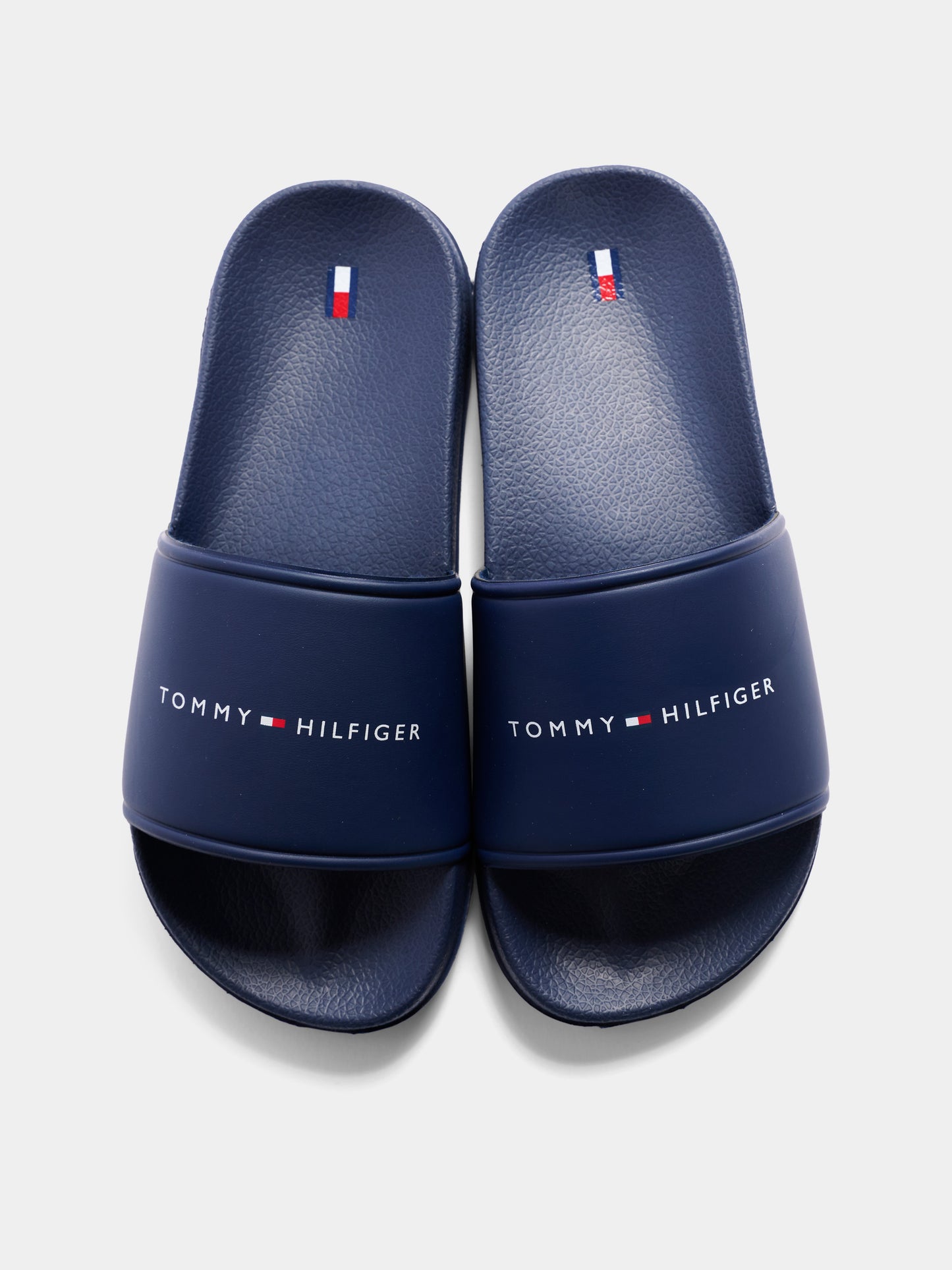 Ciabatte blu per bambini con logo,Tommy Hilfiger Junior,T3X0 34403 1172800