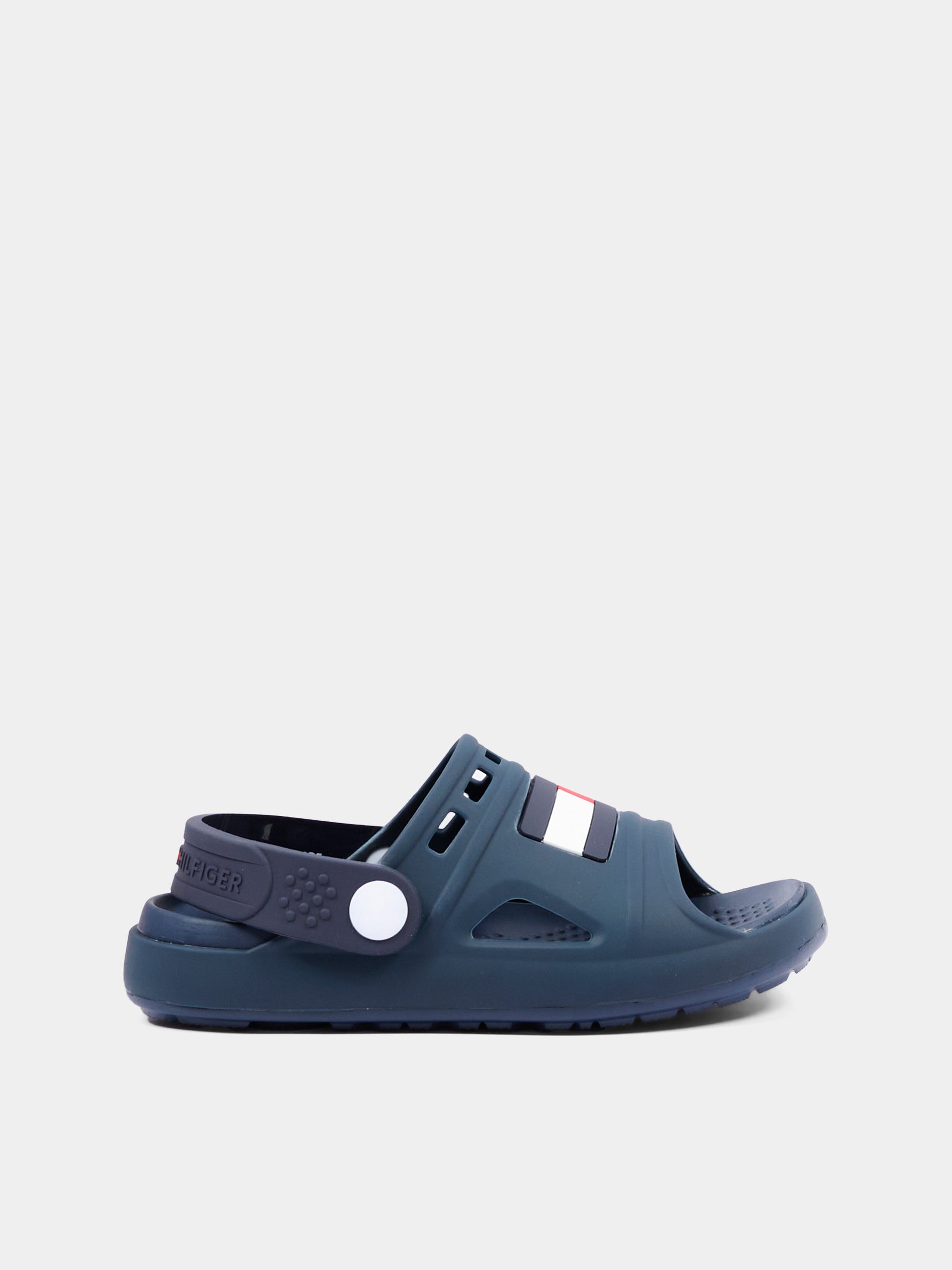 Sandali blu per bambini con logo,Tommy Hilfiger Junior,T3XF 34401 0083800