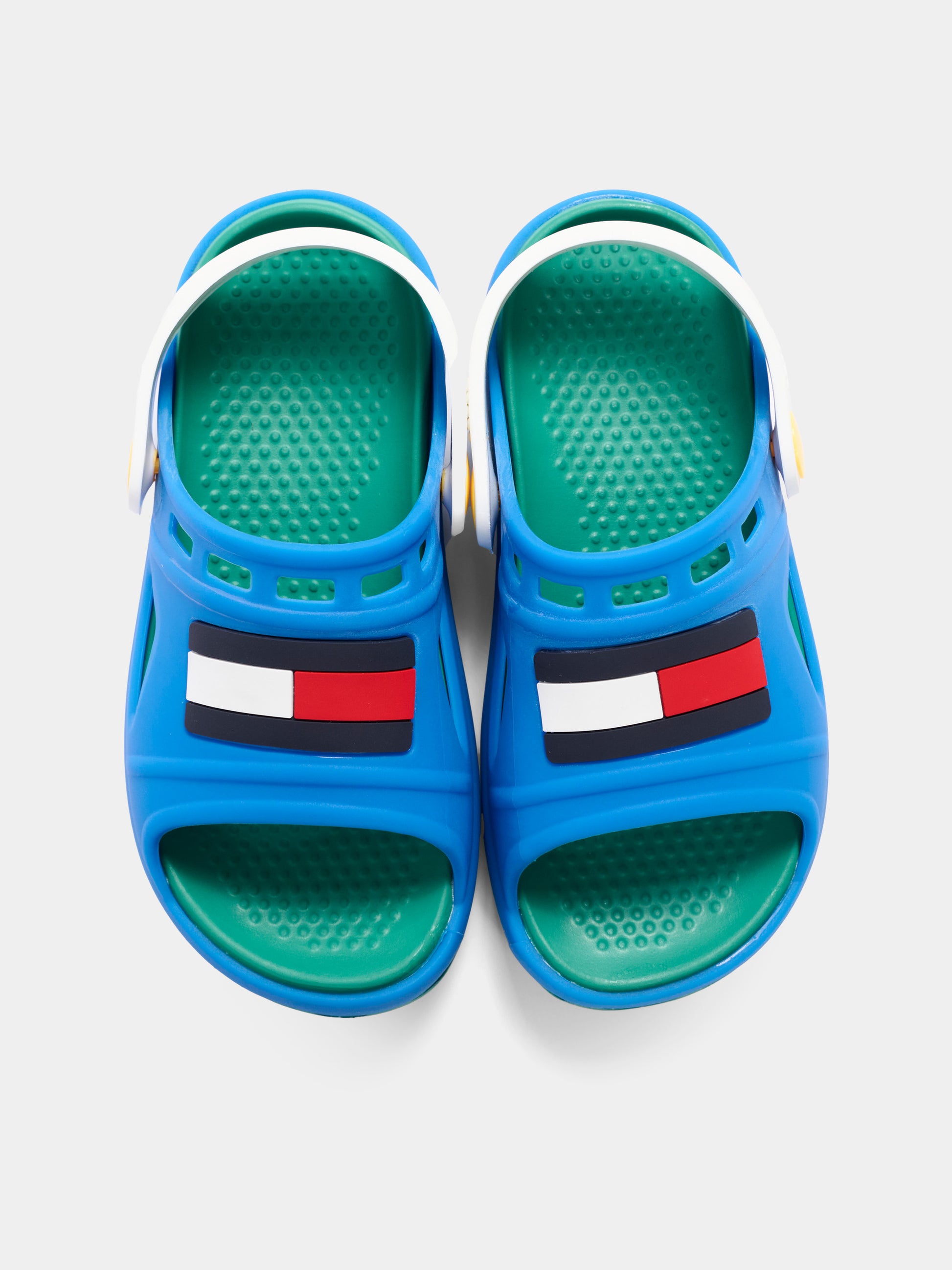 Sandali multicolor per bambino con logo,Tommy Hilfiger Junior,T3XF 34401 0083A076