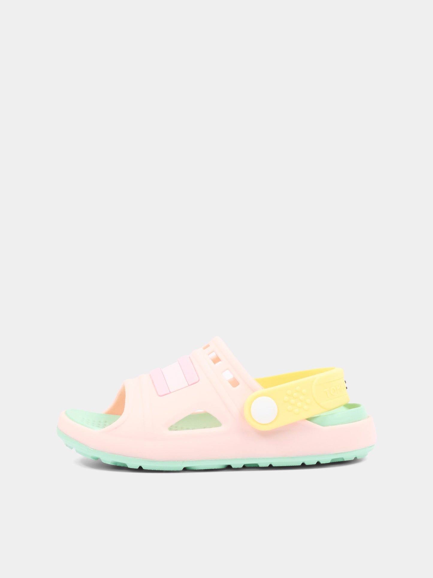 Sandali rosa per bambina con Tommy flag,Tommy Hilfiger Junior,T3AF 34319 0083X447