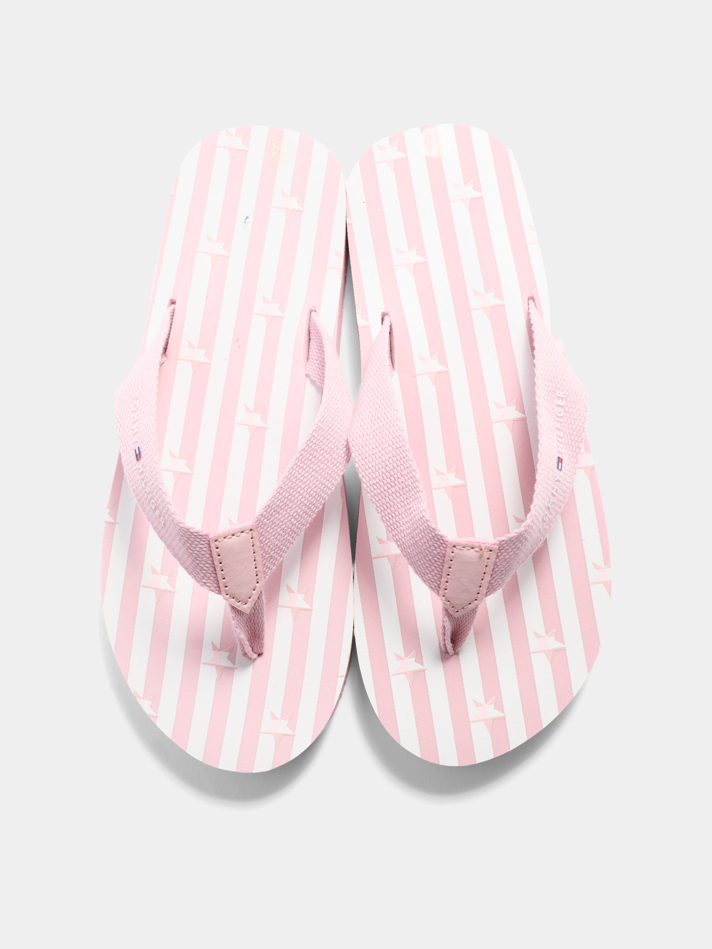 Infradito rosa per bambina con logo,Tommy Hilfiger Junior,T3A8 34326 0058302