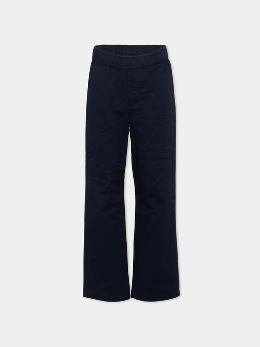 Pantaloni blu per bambino,Trussardi Junior,TIP26148PA BLUE ESTATE