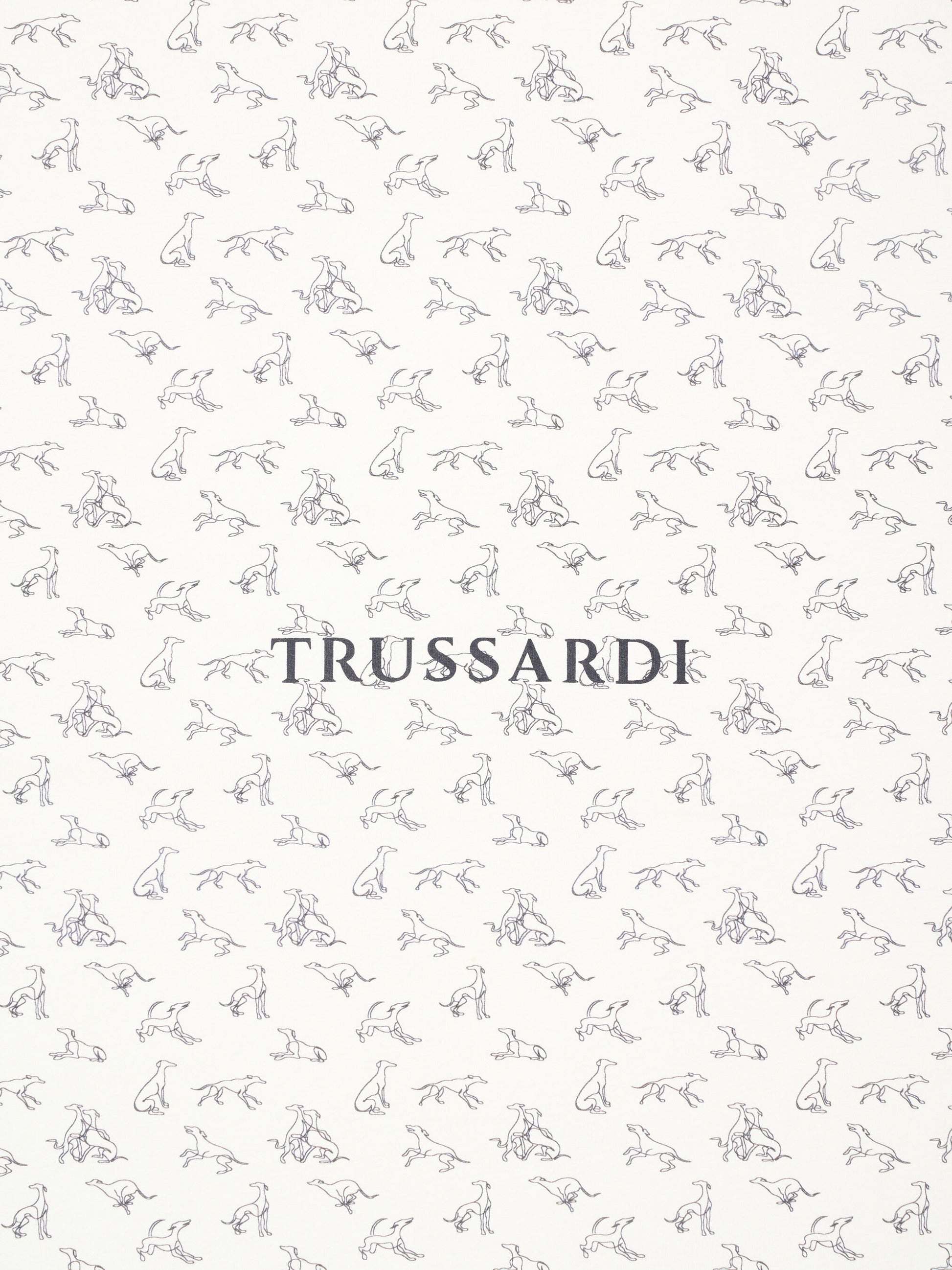 Coperta bianca per neonato con logo,Trussardi Junior,TLP26004CE WHITE BLUE