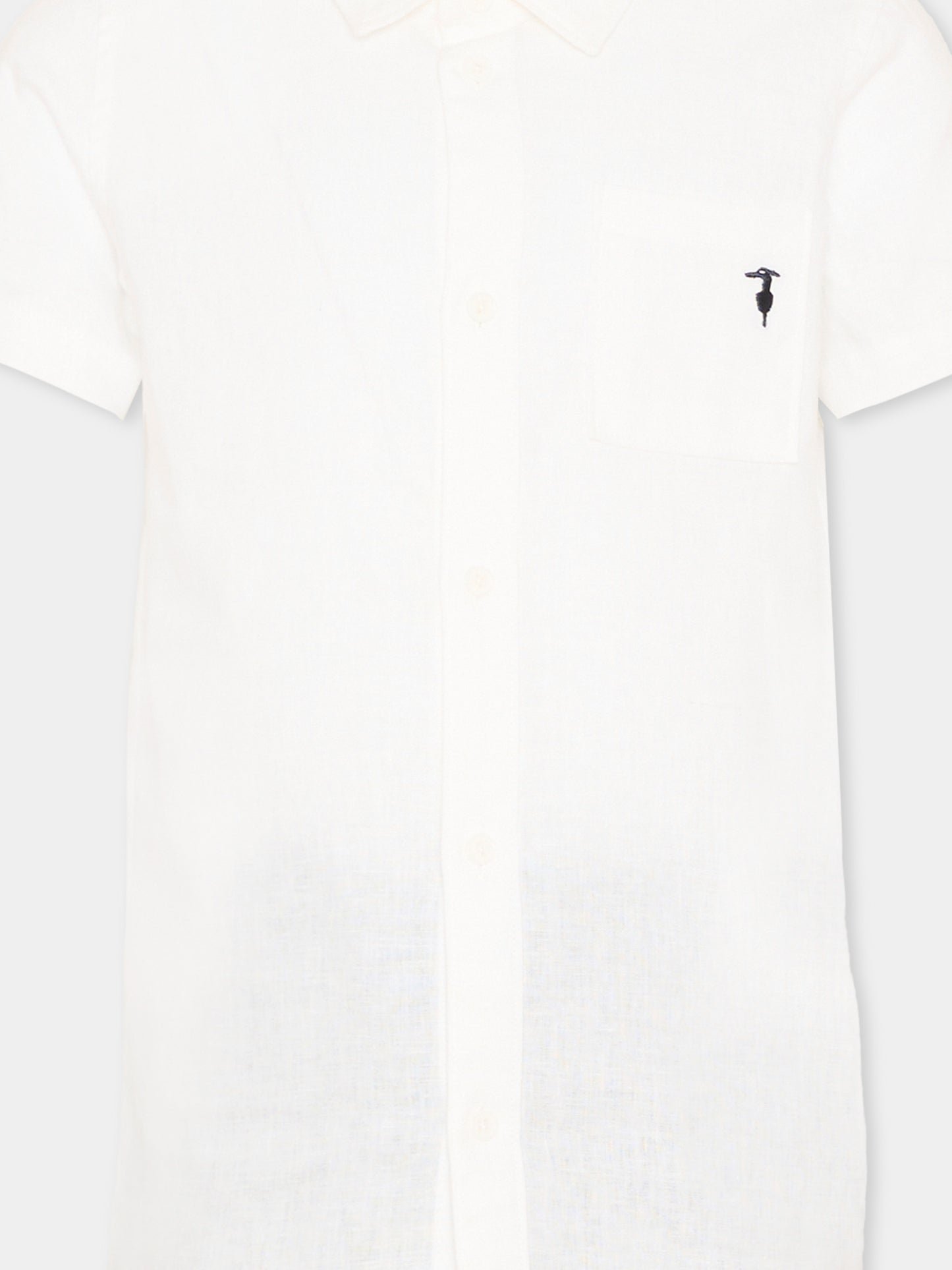 Completo elegante bianco per bambino,Trussardi Junior,TIP26158CL WHITE