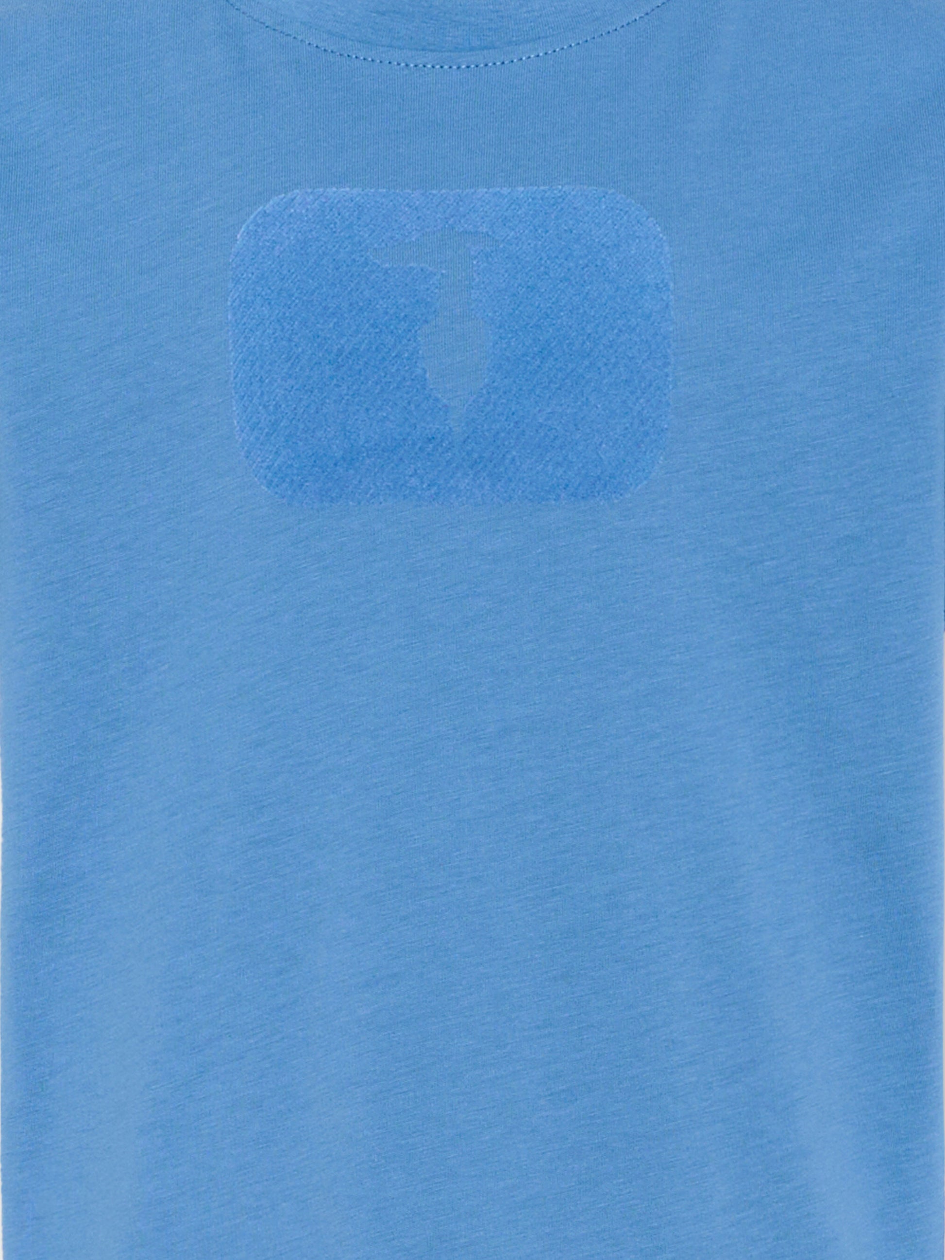 T-Shirt blu per bambino con logo,Trussardi Junior,TBP26096TS BLUE RIVERSIDE
