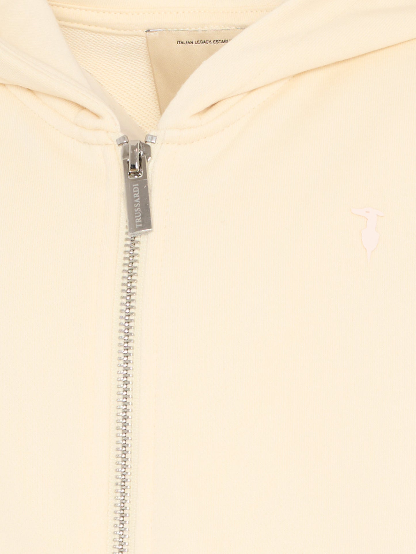 Completo sportivo beige per bambino con logo,Trussardi Junior,TBP26009CF BEIGE NEW ECRU