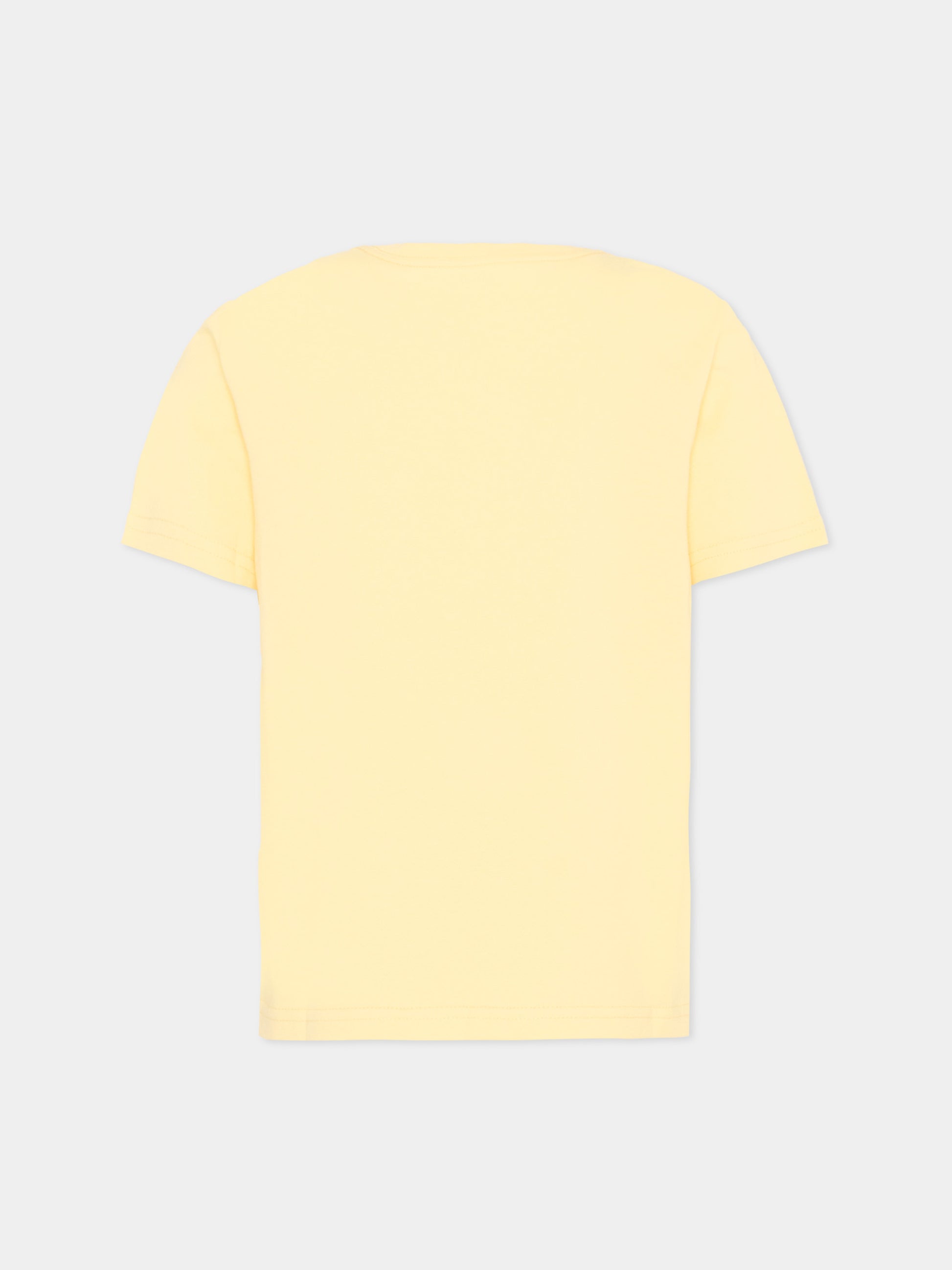 T-Shirt gialla per bambini con Polo Pony,Ralph Lauren Kids,832904509