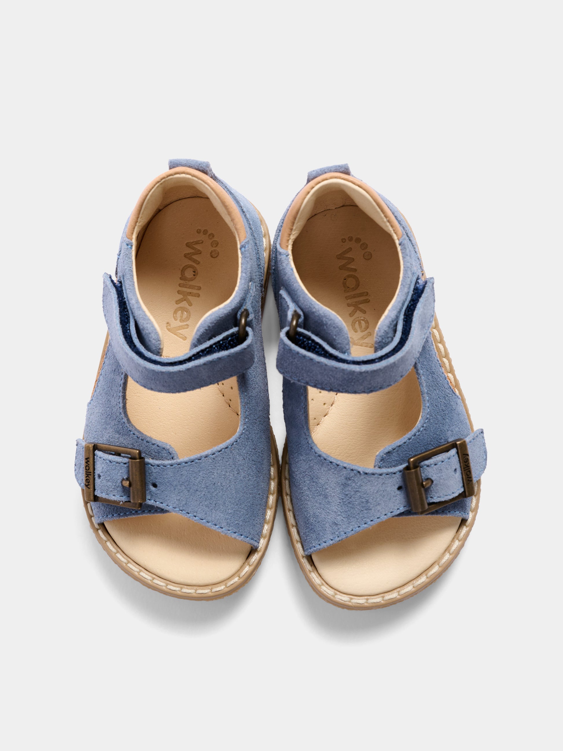 Sandali denim per bambino in suede,Walkey,Y1B2 44053 1877A834