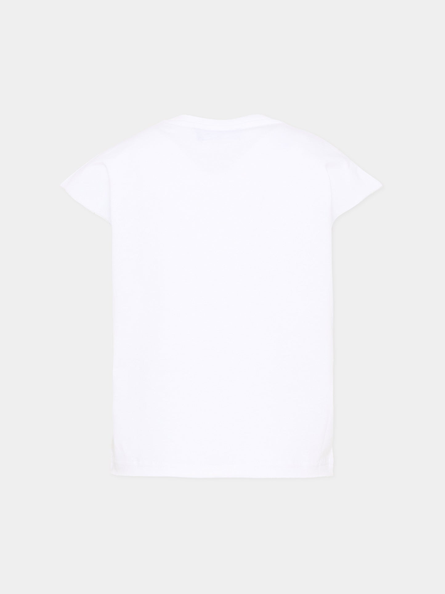 T-Shirt bianca per bambini con logo,Dsquared2,DQ3350 D00XM DQ100