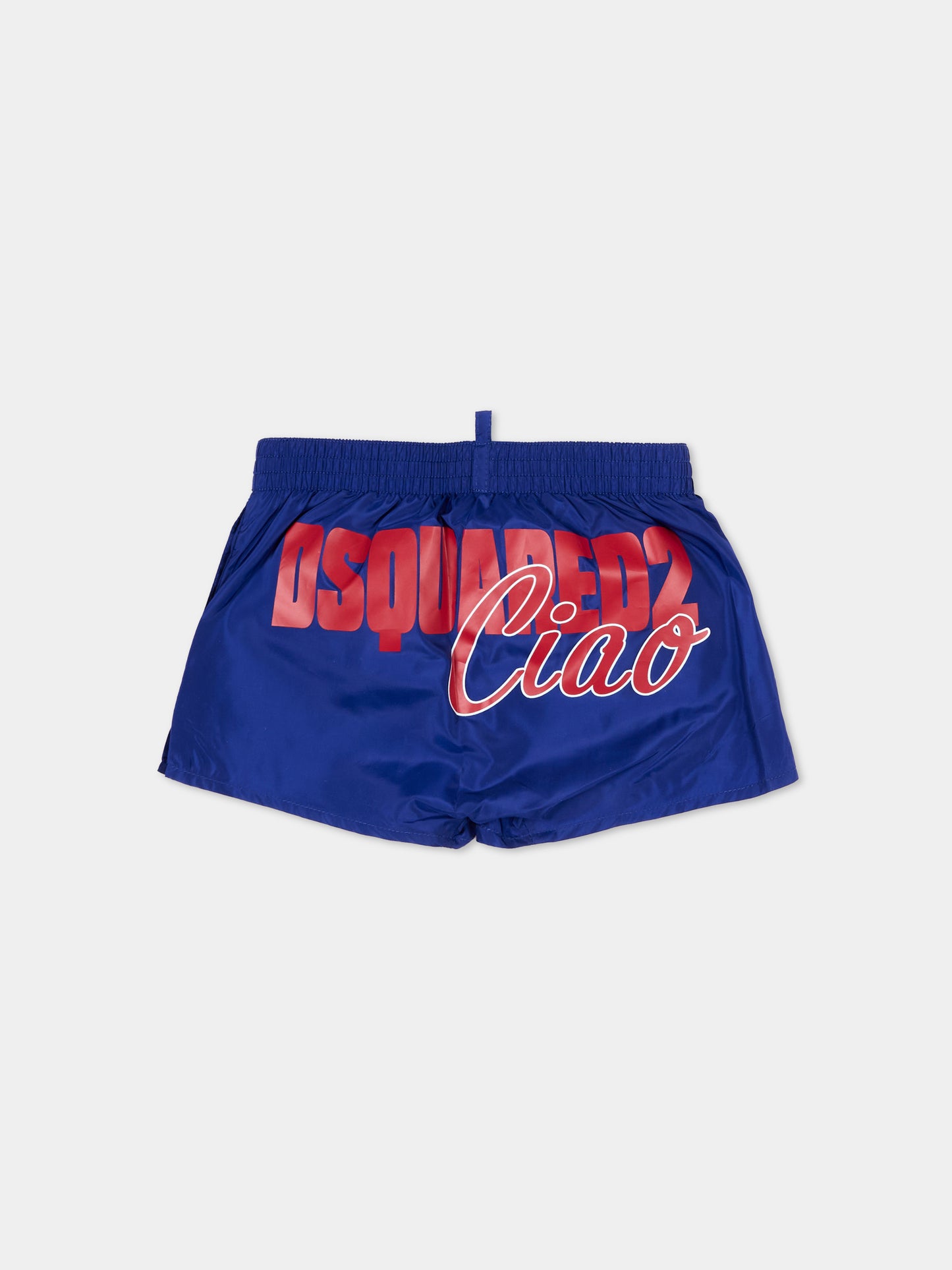 Boxer mare blu per neonato con logo,Dsquared2,DQ3370 D00QK DQ879
