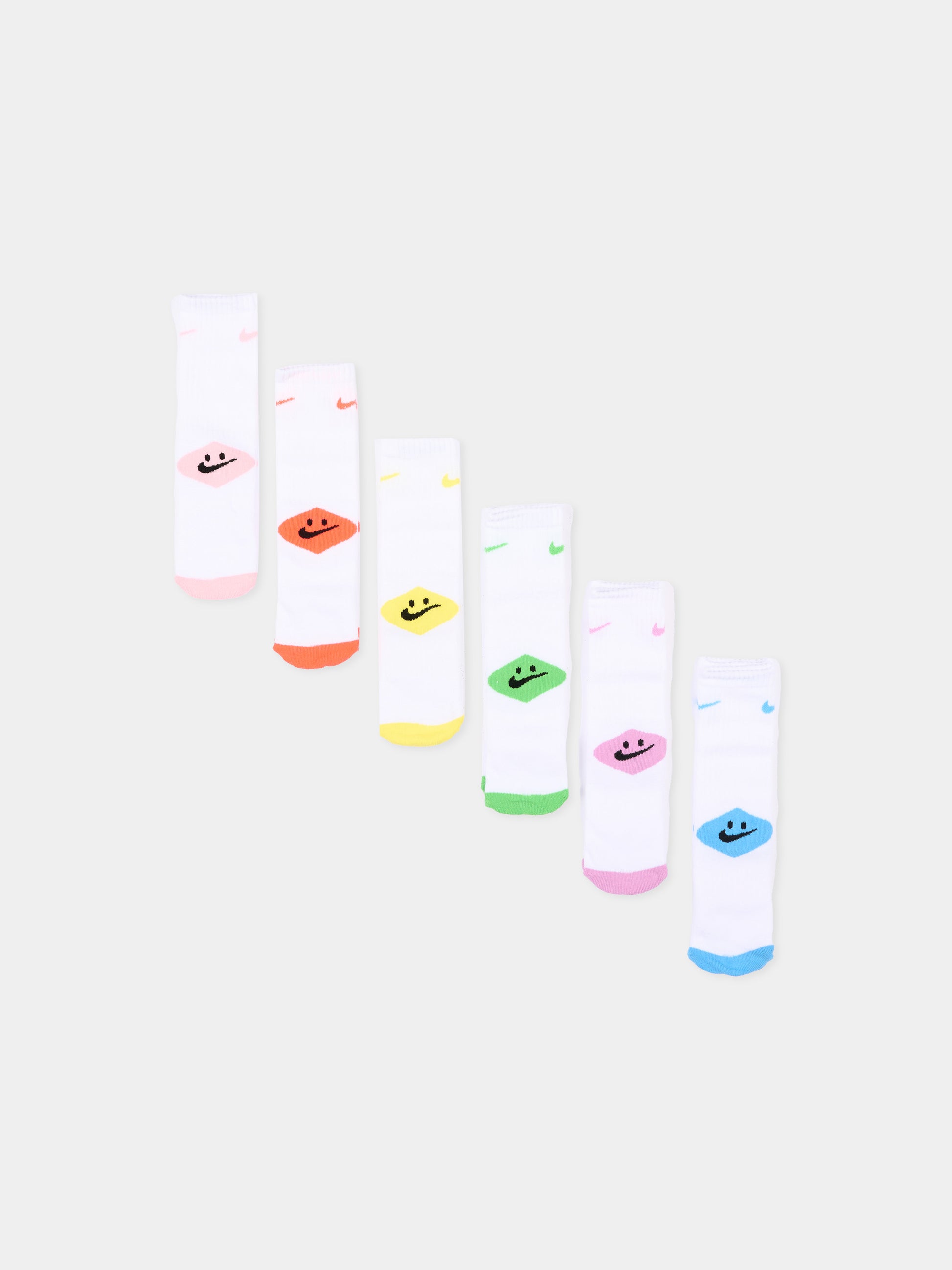 Calzini multicolor per bambini con Swoosh,Nike,BN0996 A0W