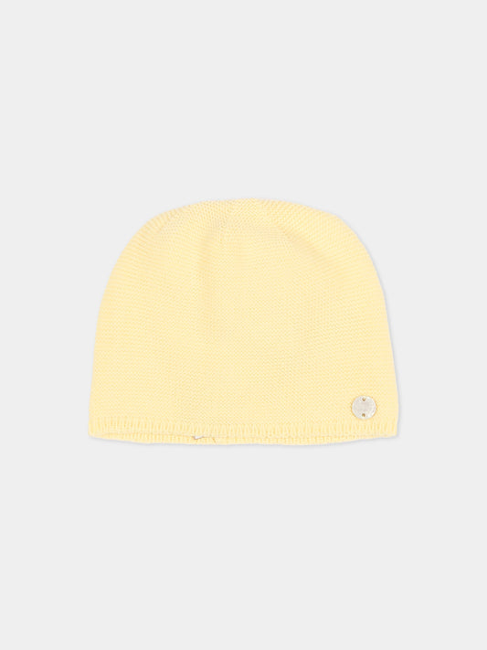 Berretto giallo per neonati,Paz Rodríguez,040 120513 051 H82