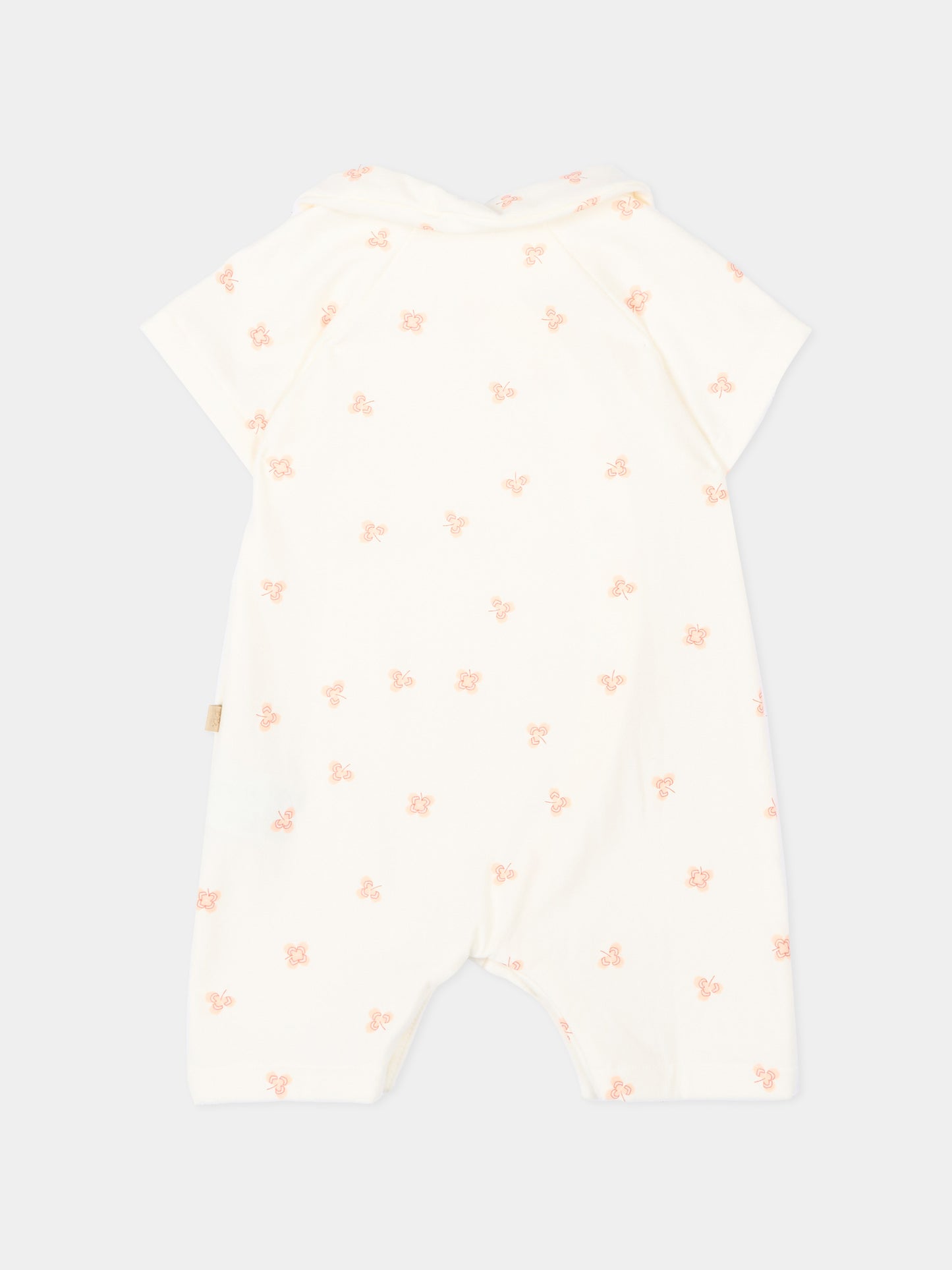 Tutina avorio Lucky Leaves per neonati,Bamboom,1149TE00074 LUCKY LEAVES