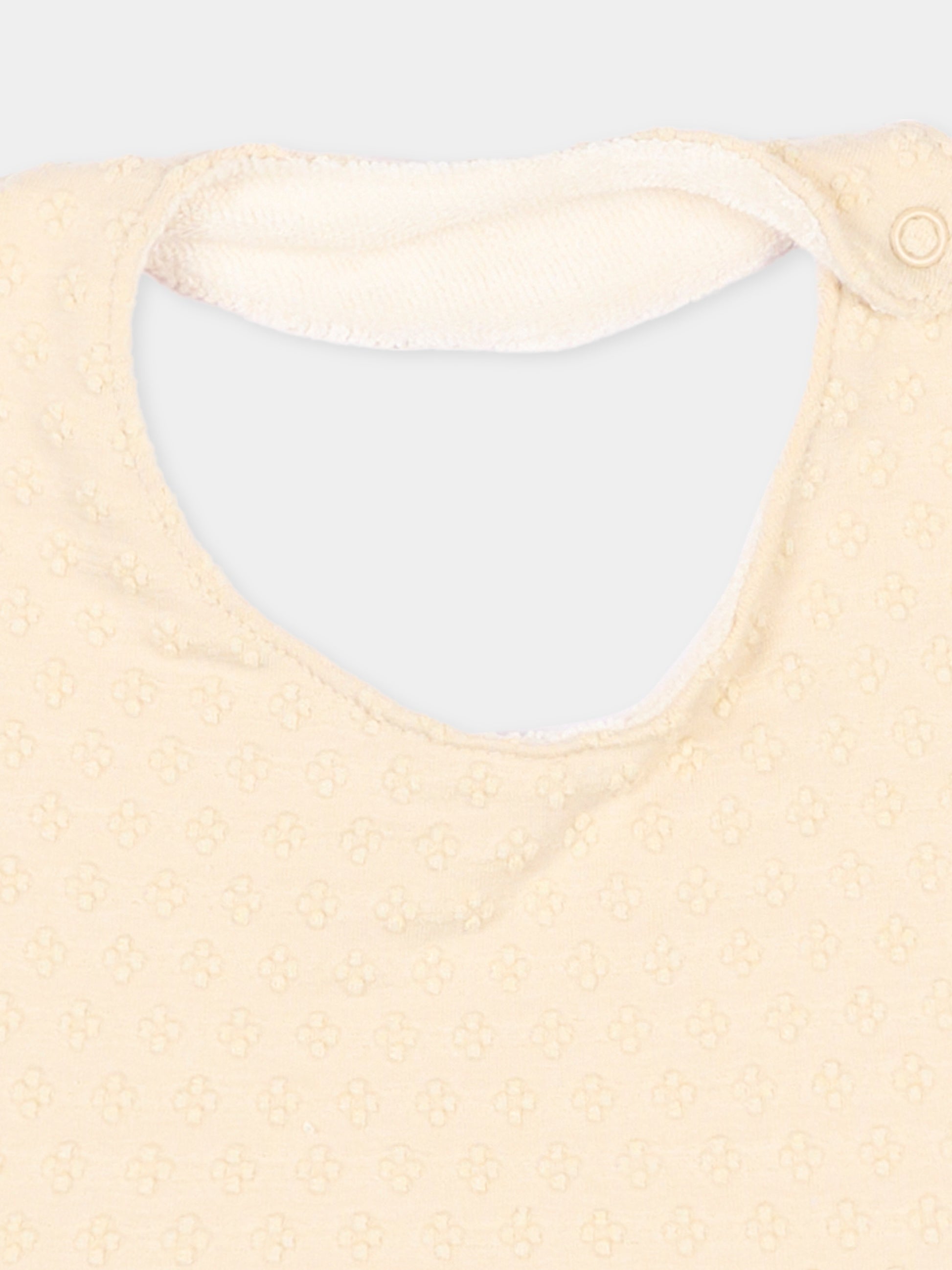 Bavaglino beige per neonati,Bamboom,1154TE00073 ALMOND CREAM