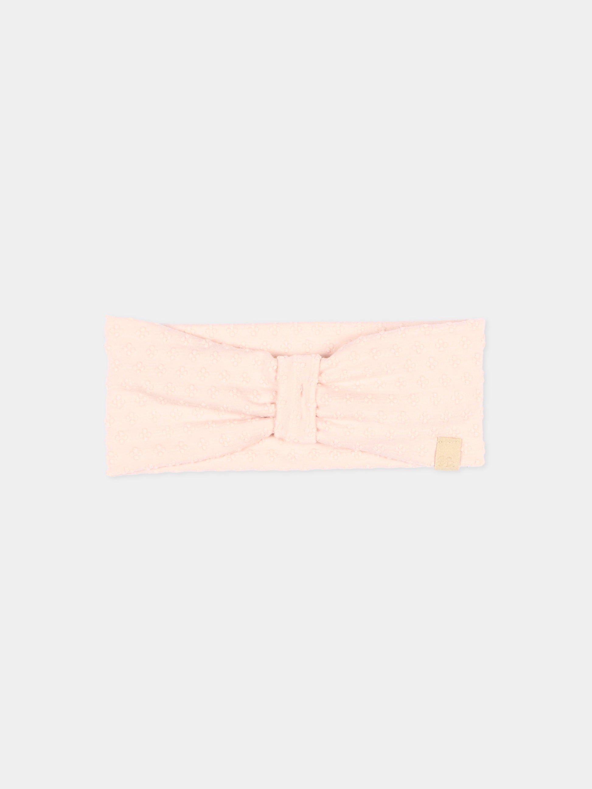 Fascia rosa per neonata,Bamboom,1157TE00073 PINK BLOOM