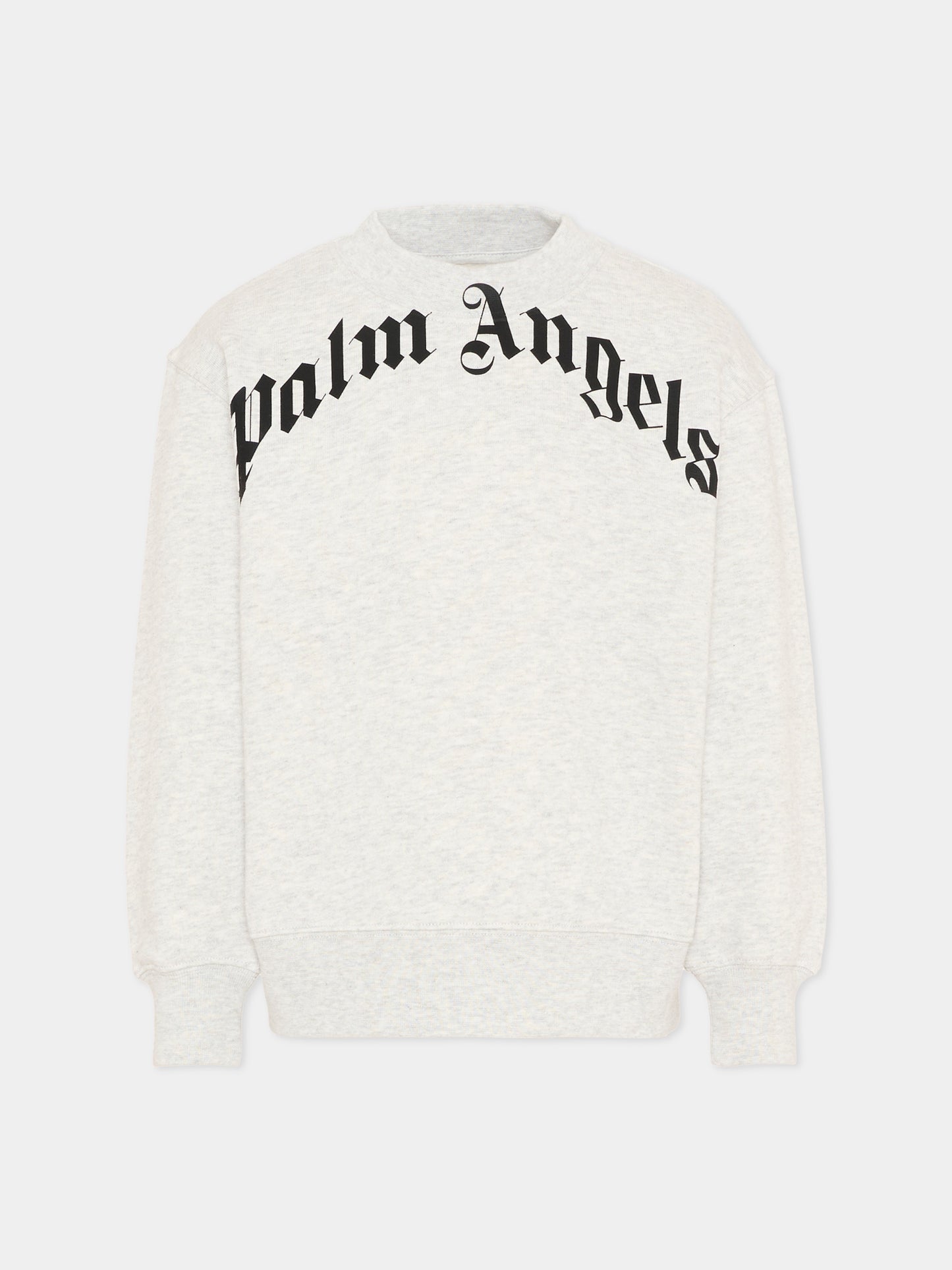 Felpa grigia Palm Angels per bambini,Palm Angels,PBBA012S26FLE001 101