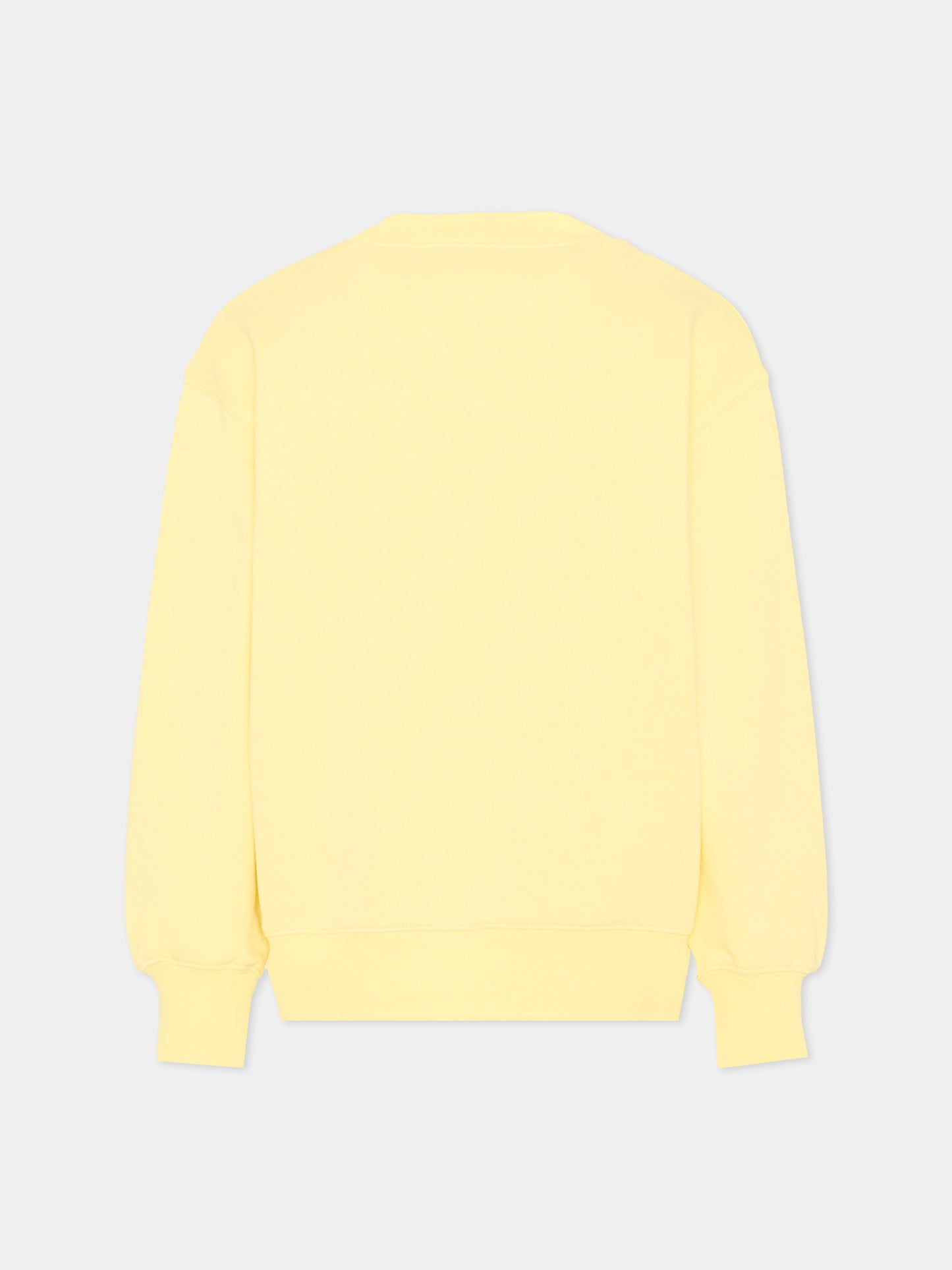 Felpa gialla per bambina con teddy bear,Palm Angels,PGBA013S26FLE002 020