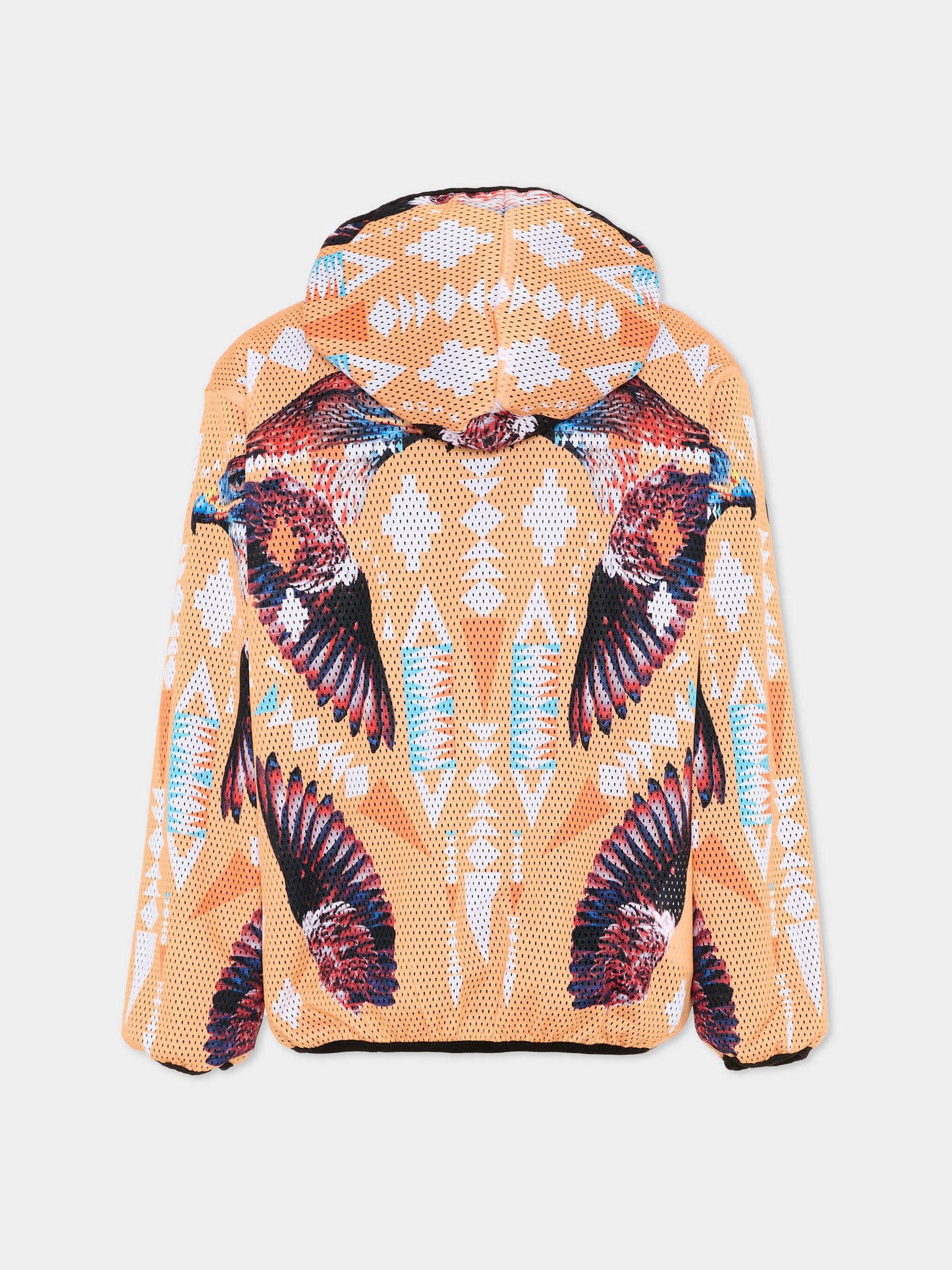 Giacche a vento arancione per bambino,County Of Milan Kids,S6CMJBJK058 270