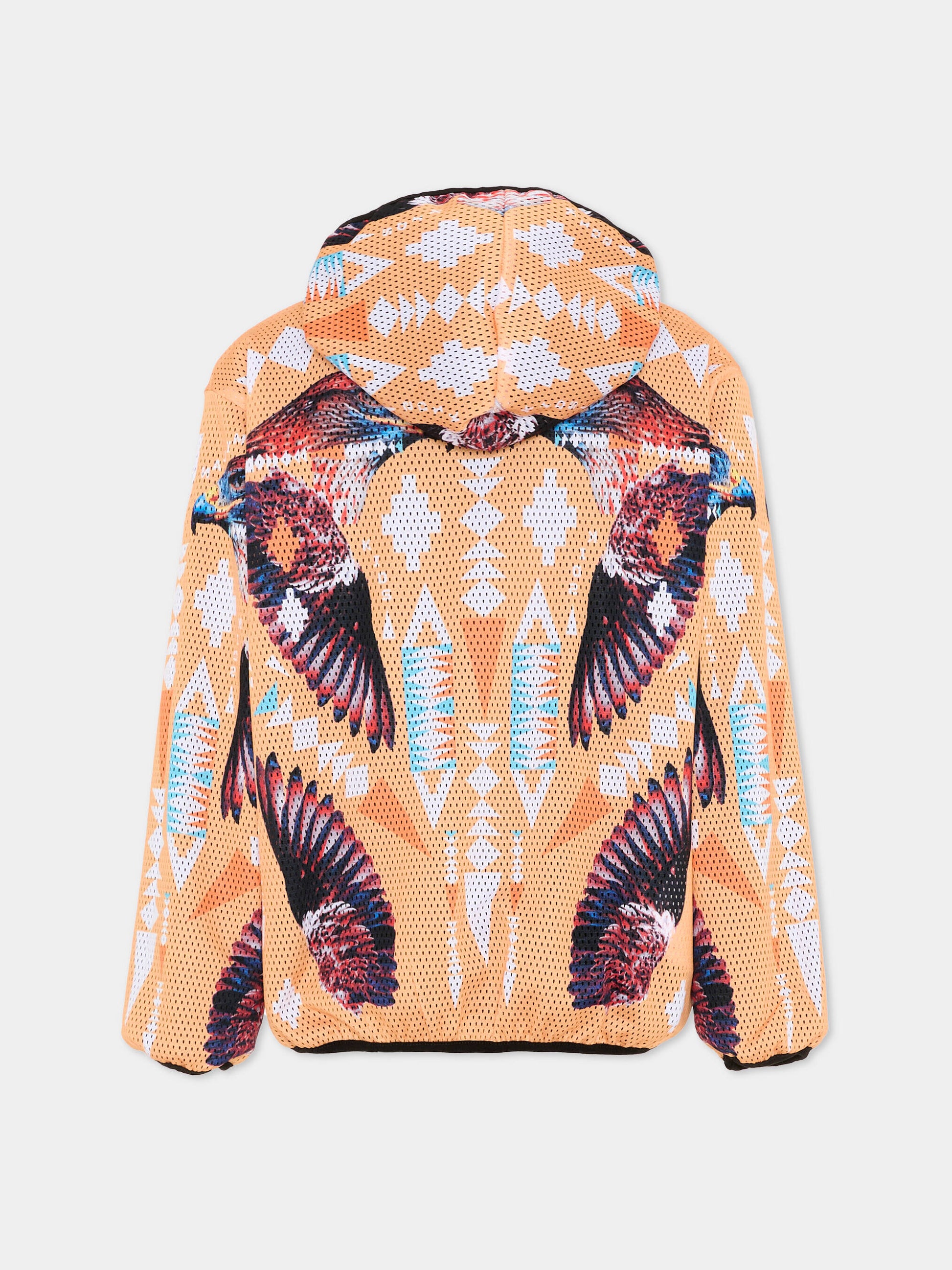 Giacche a vento arancione per bambino,County Of Milan Kids,S6CMJBJK058 270