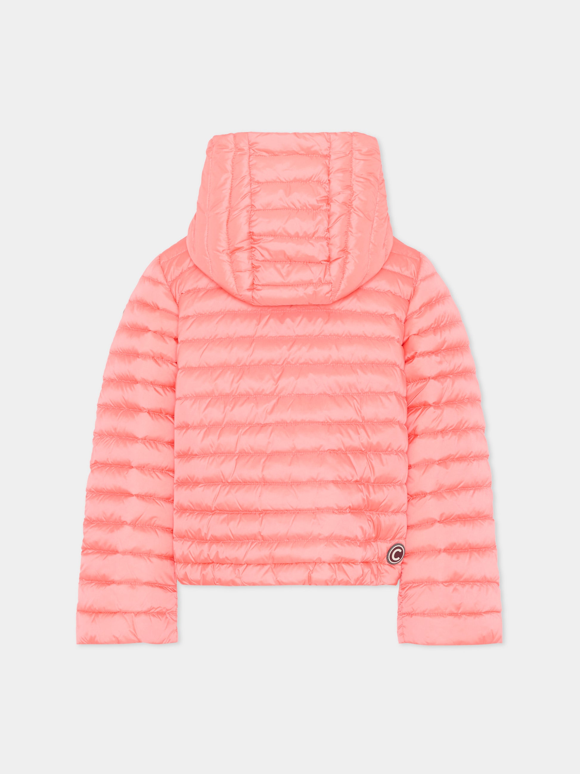 Piumino fucsia per bambina con logo,Colmar Originals Kids,3455 9VX 755