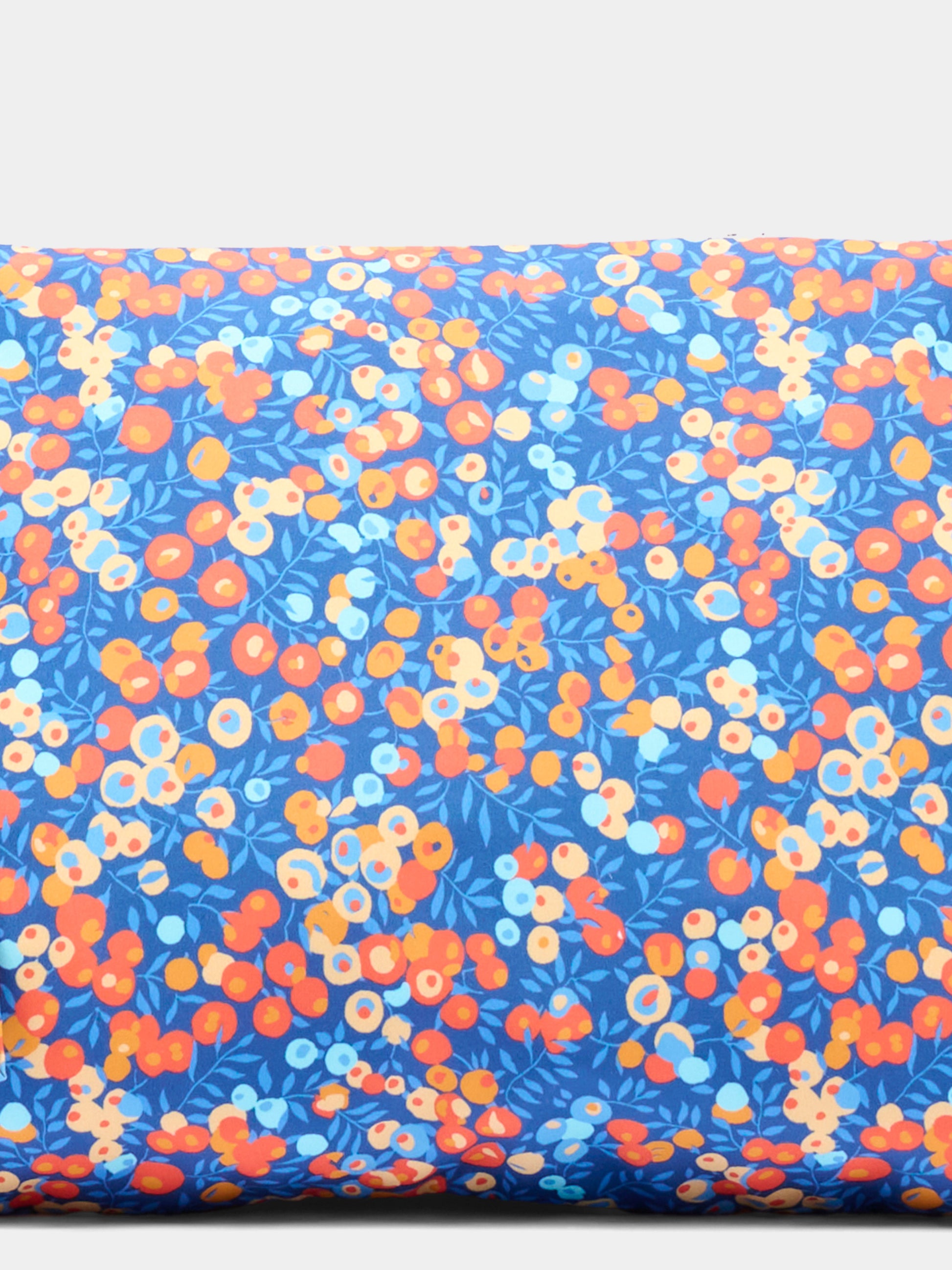 Pochette blu per bambina floreale,Pesciolino Rosso,BRS PO 02 S 194