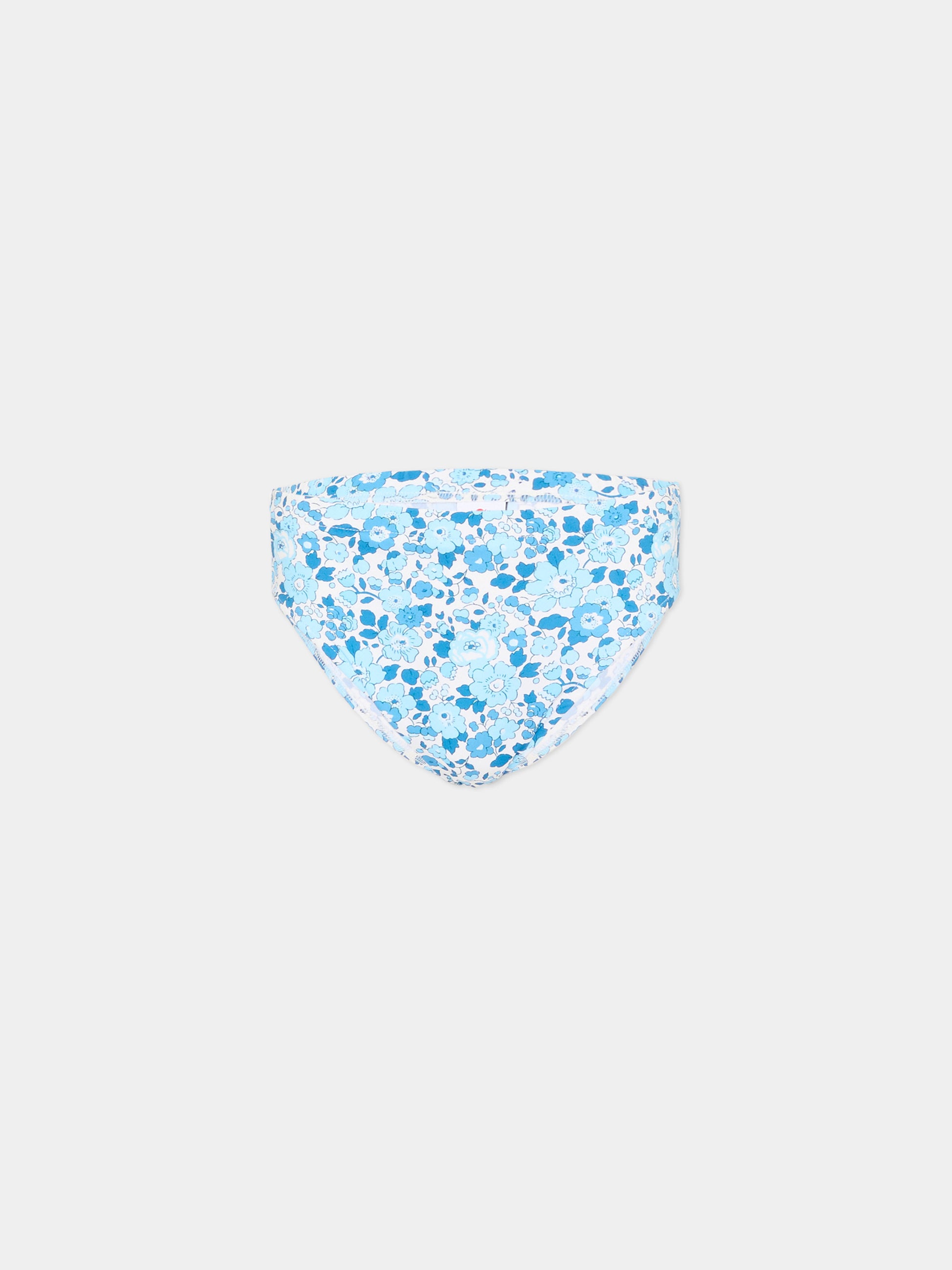 Slip mare azzurro in liberty per bambino,Pesciolino Rosso,M7 S 177