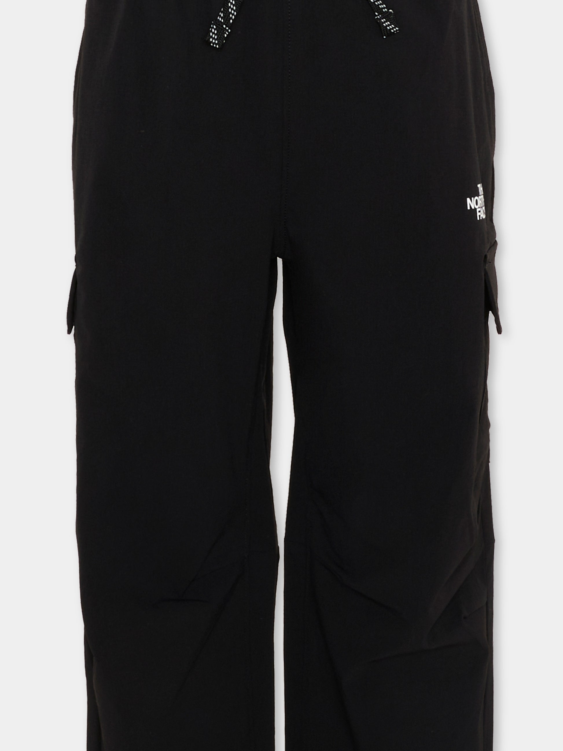 Pantaloni sportivi neri per bambino con logo,The North Face Kids,NF0A8F8QJK31